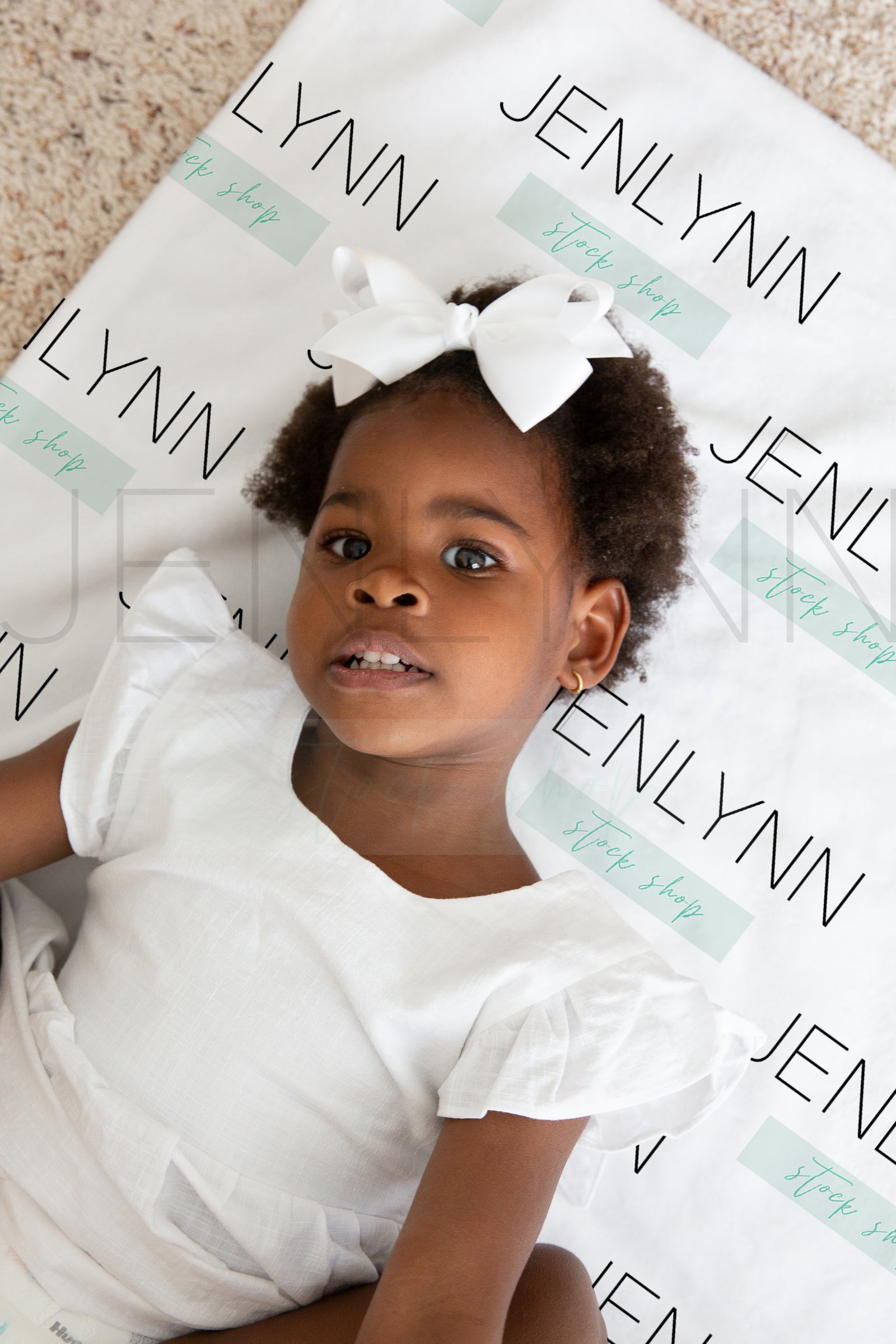 Custom Minky Blanket Mockup #RM08 PSD