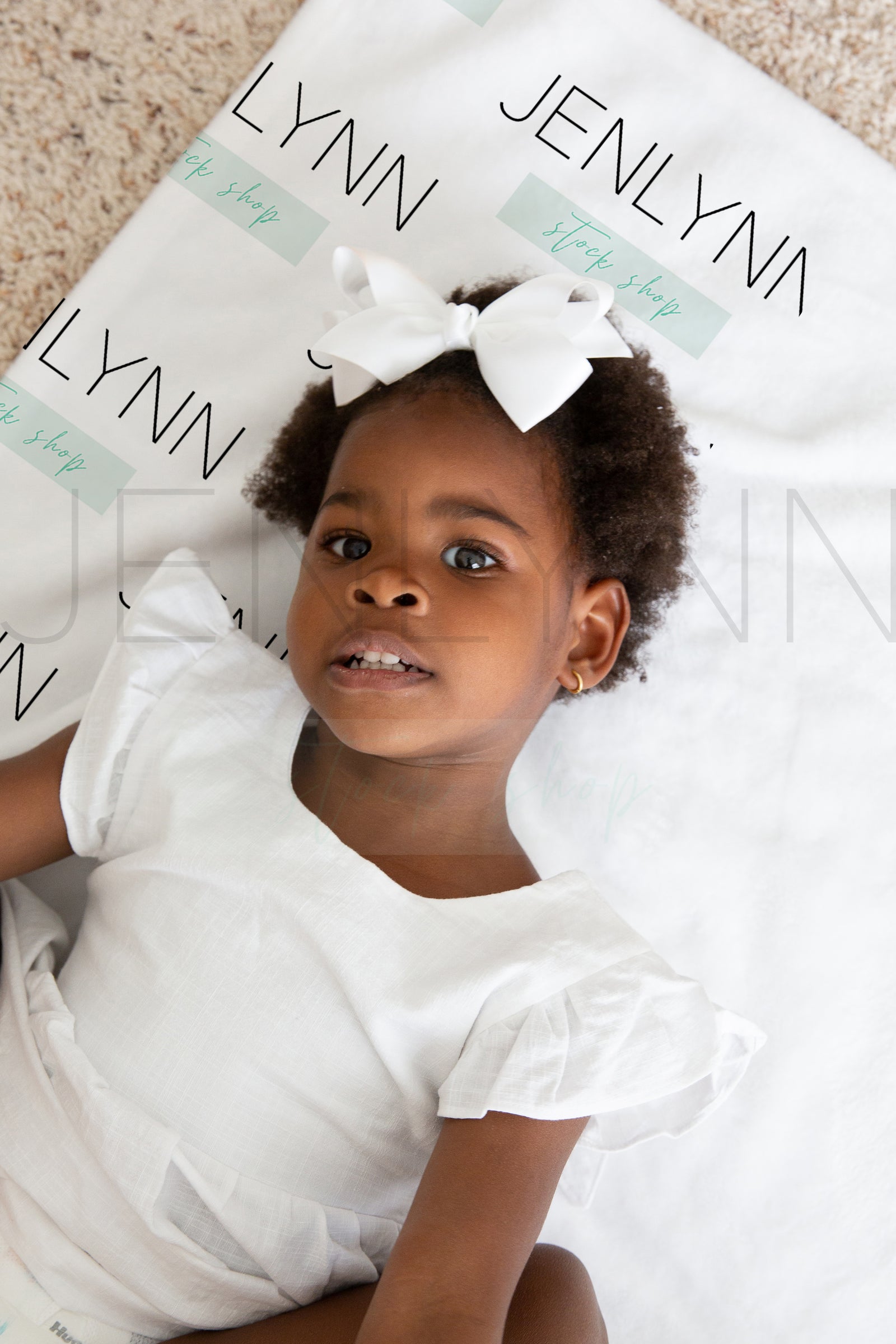 Custom Minky Blanket Mockup #RM08 PSD