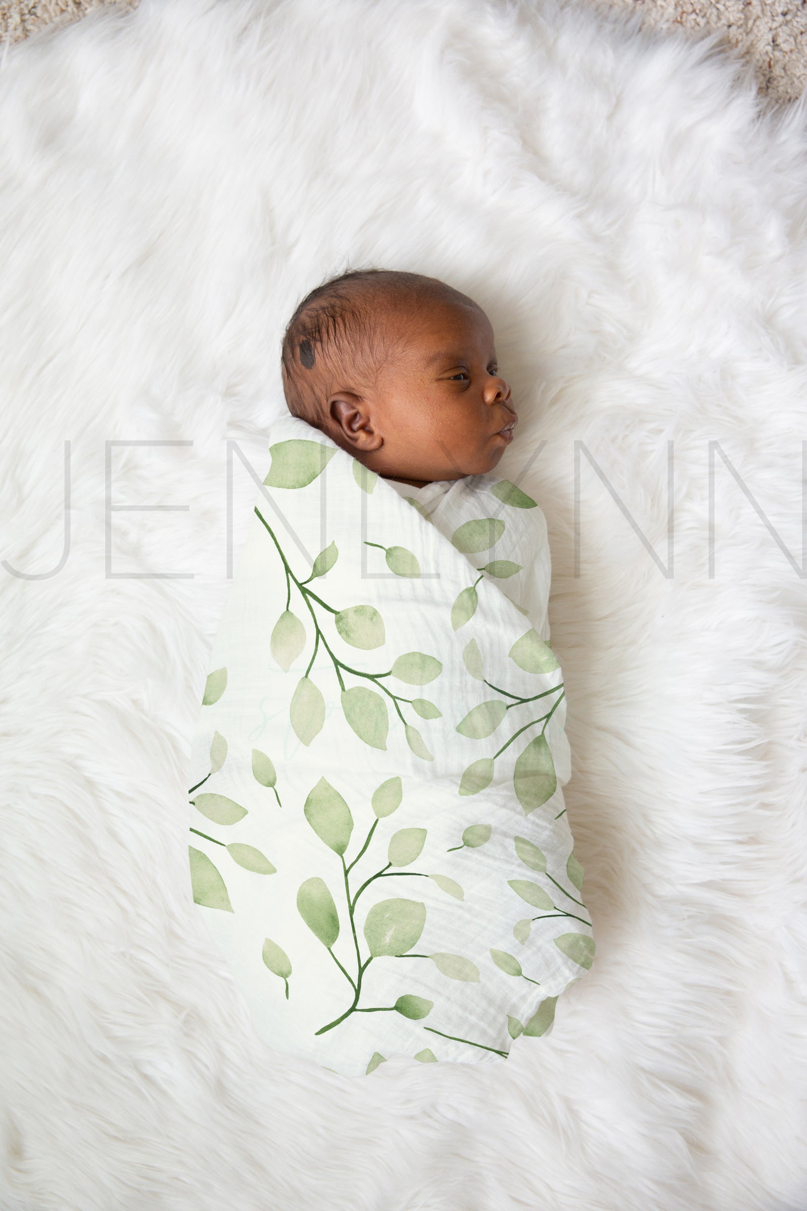 Boy Baby Blanket Muslin Swaddle #BE02