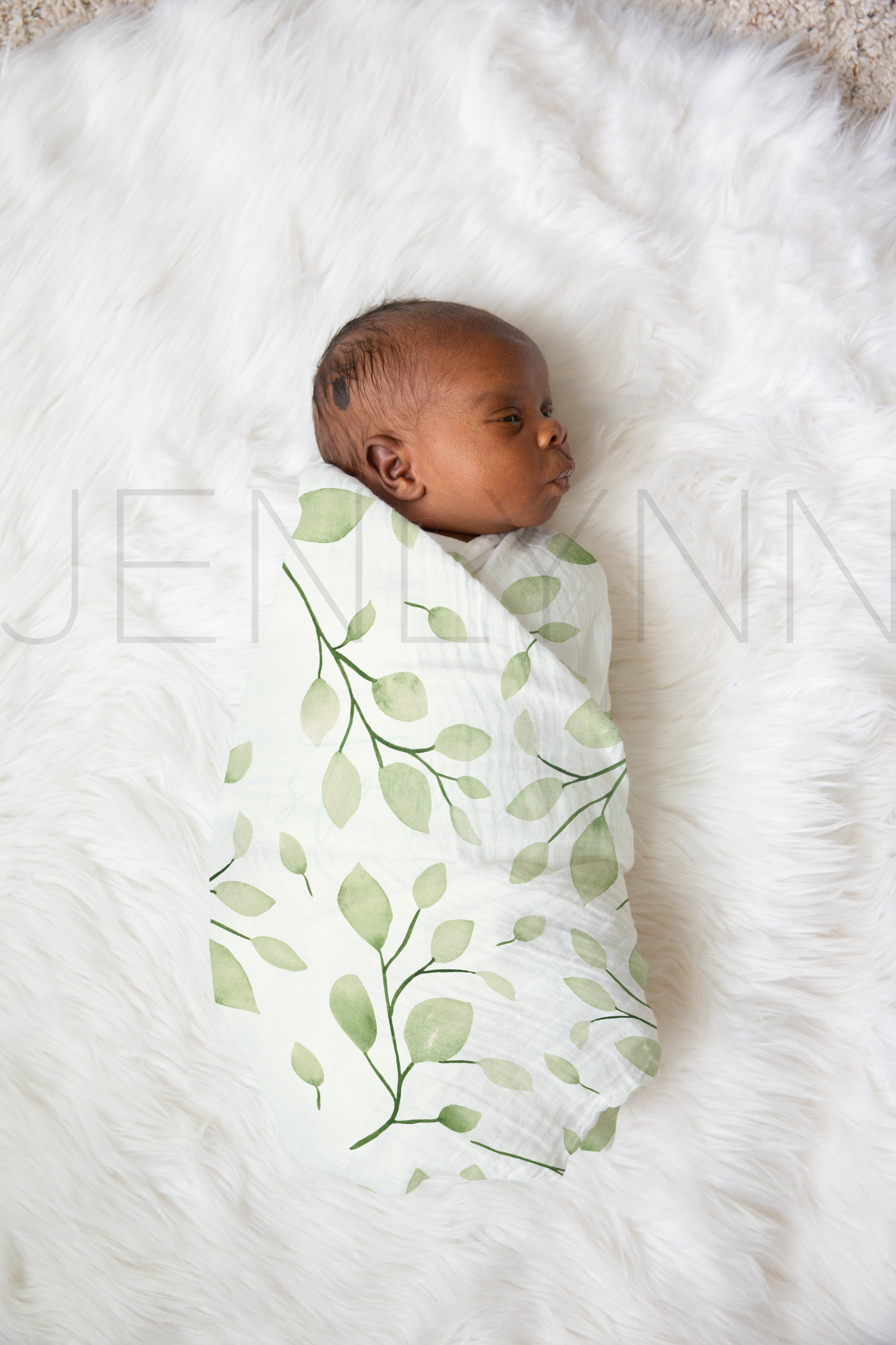 Boy Baby Blanket Muslin Swaddle #BE02