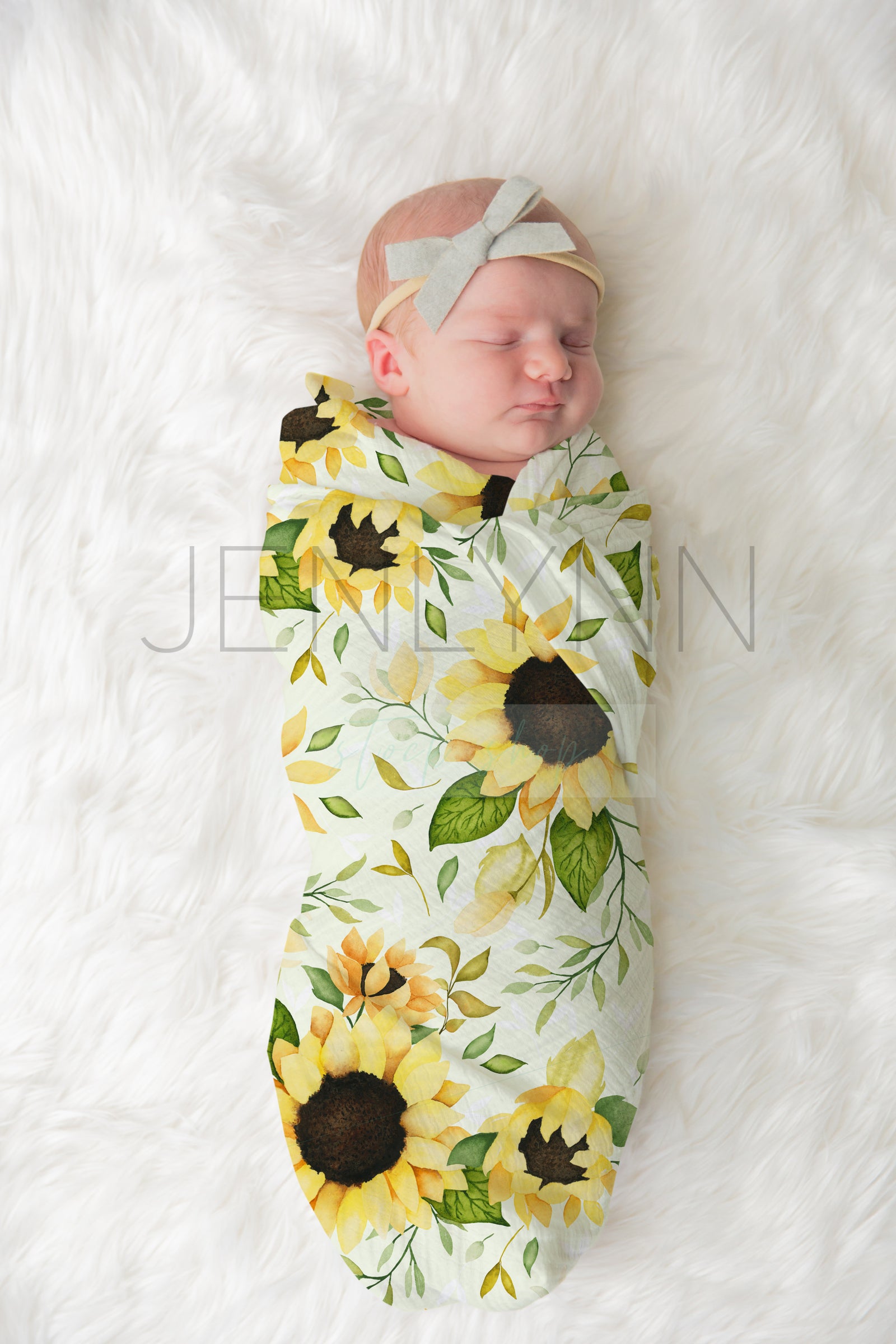 Swaddle Baby Blanket Mockup #VK12 PSD