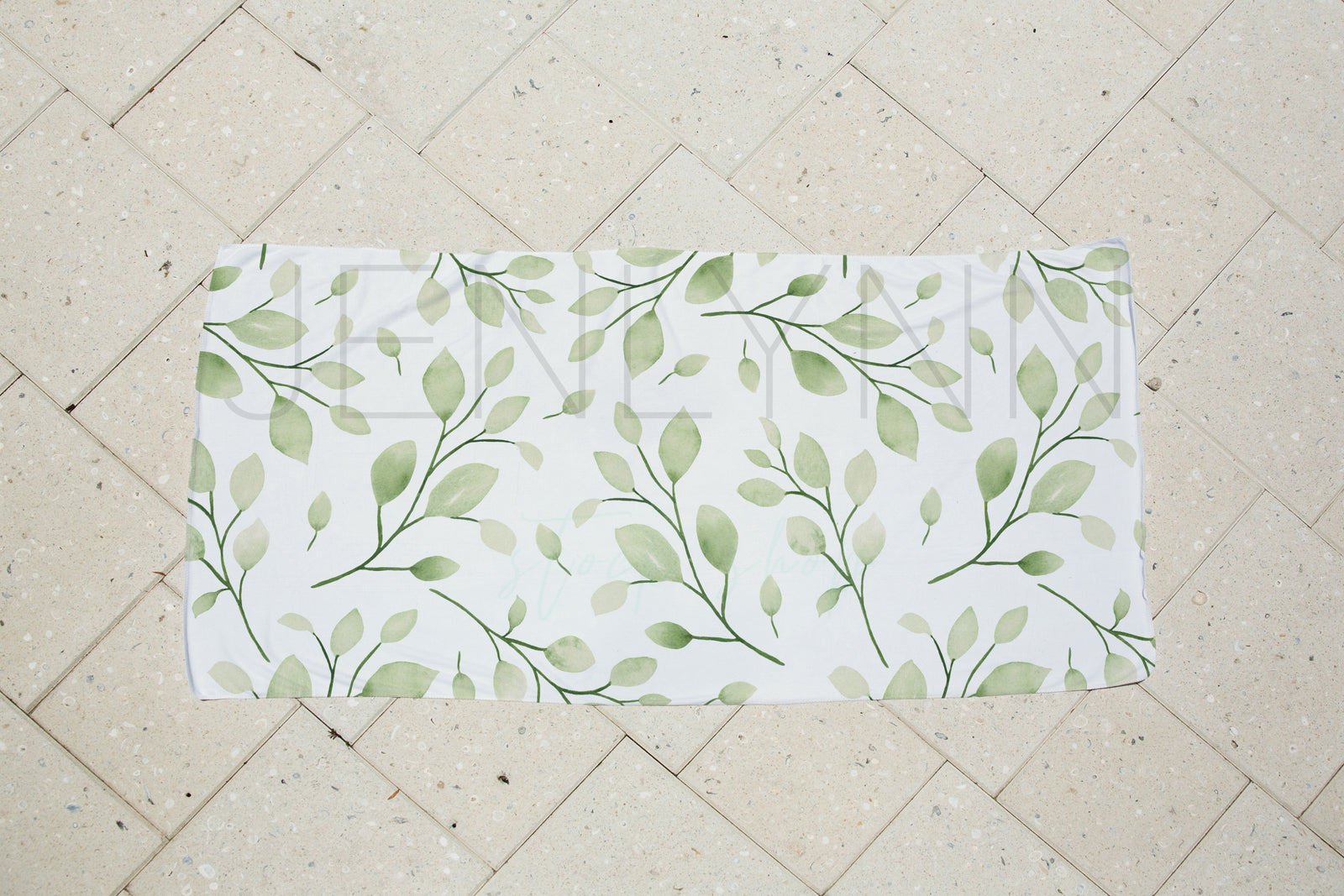 Custom Beach Towel Mockup #VH03