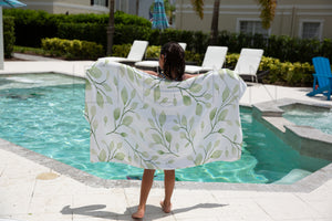 Custom Beach Towel for Kids Mockup #VH05