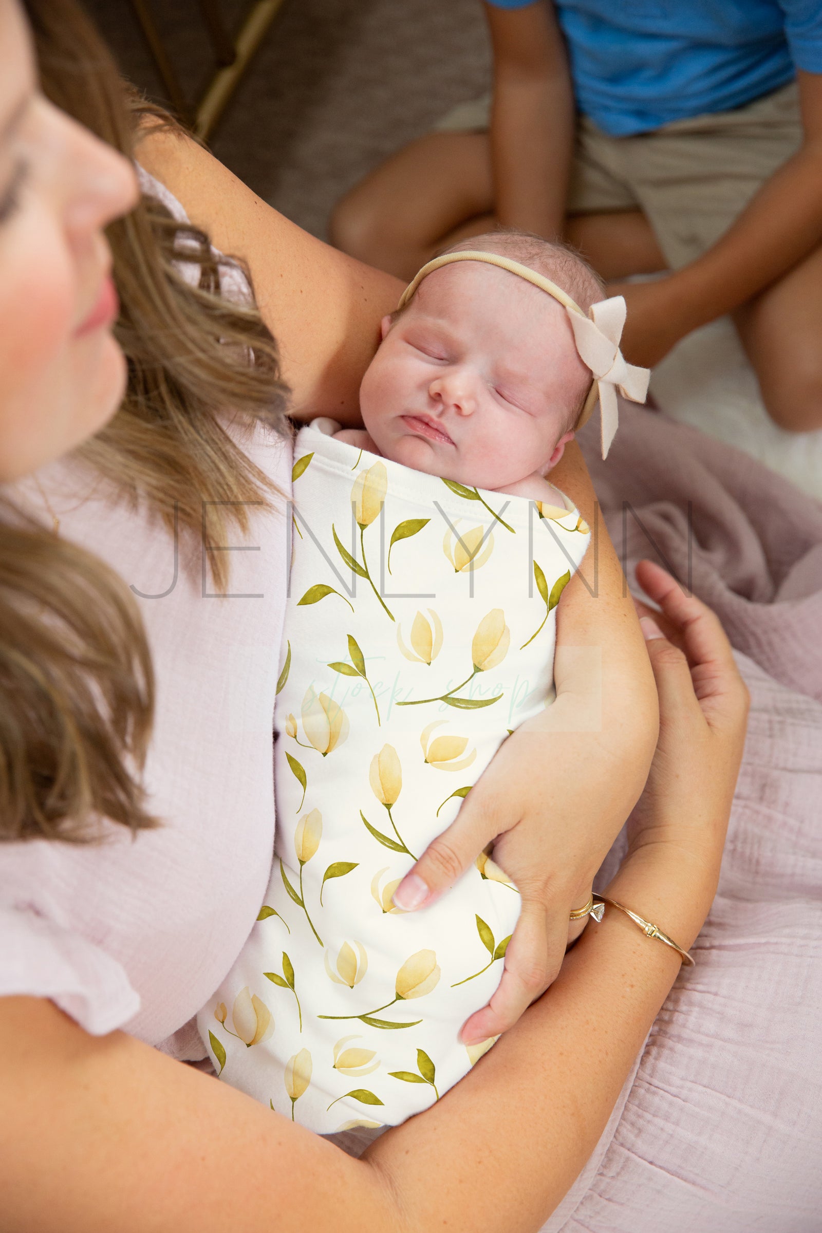 Jersey Baby Blanket Mockup #35 PSD