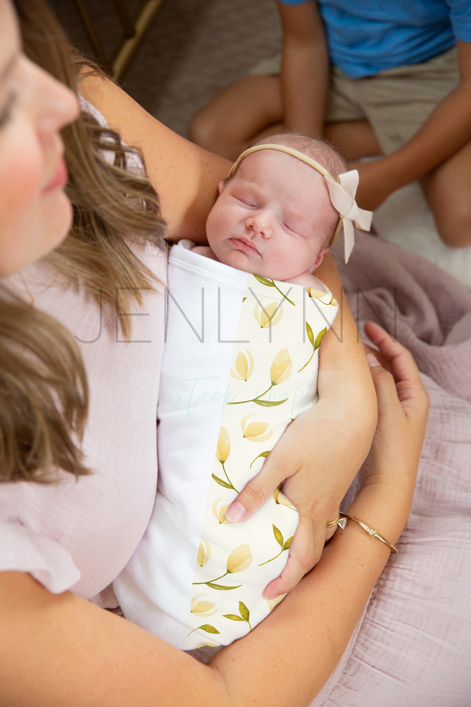 Jersey Baby Blanket Mockup #35 PSD