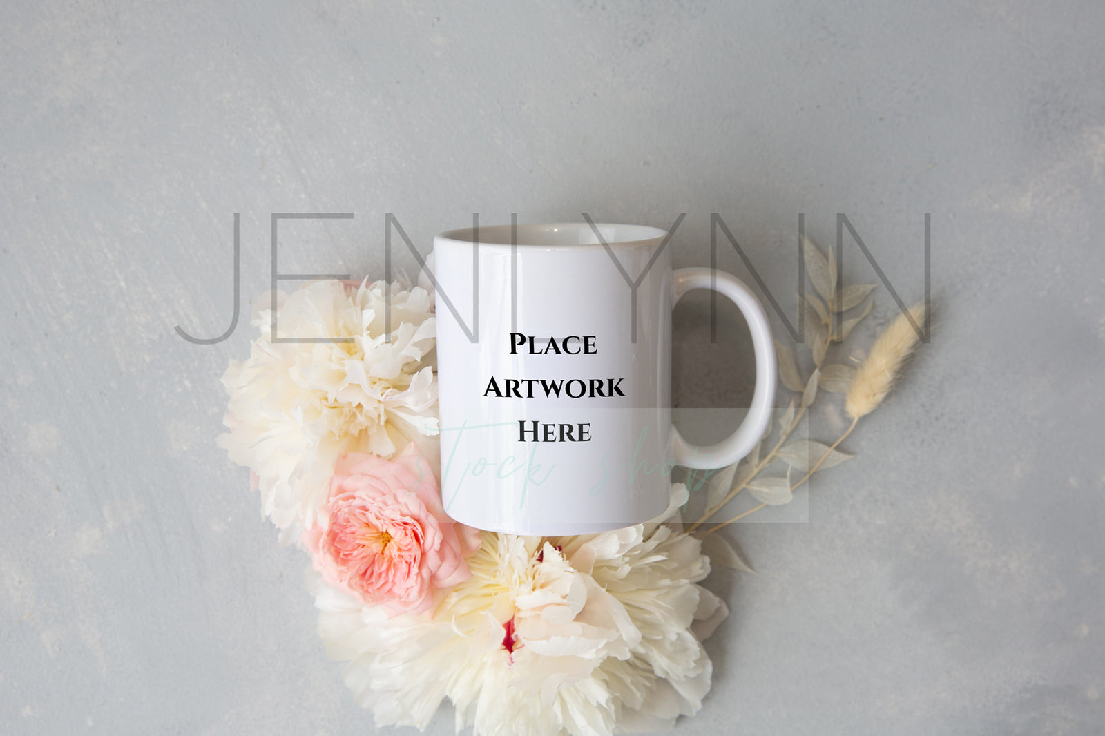 White Mug Mockup #15 PSD + JPG