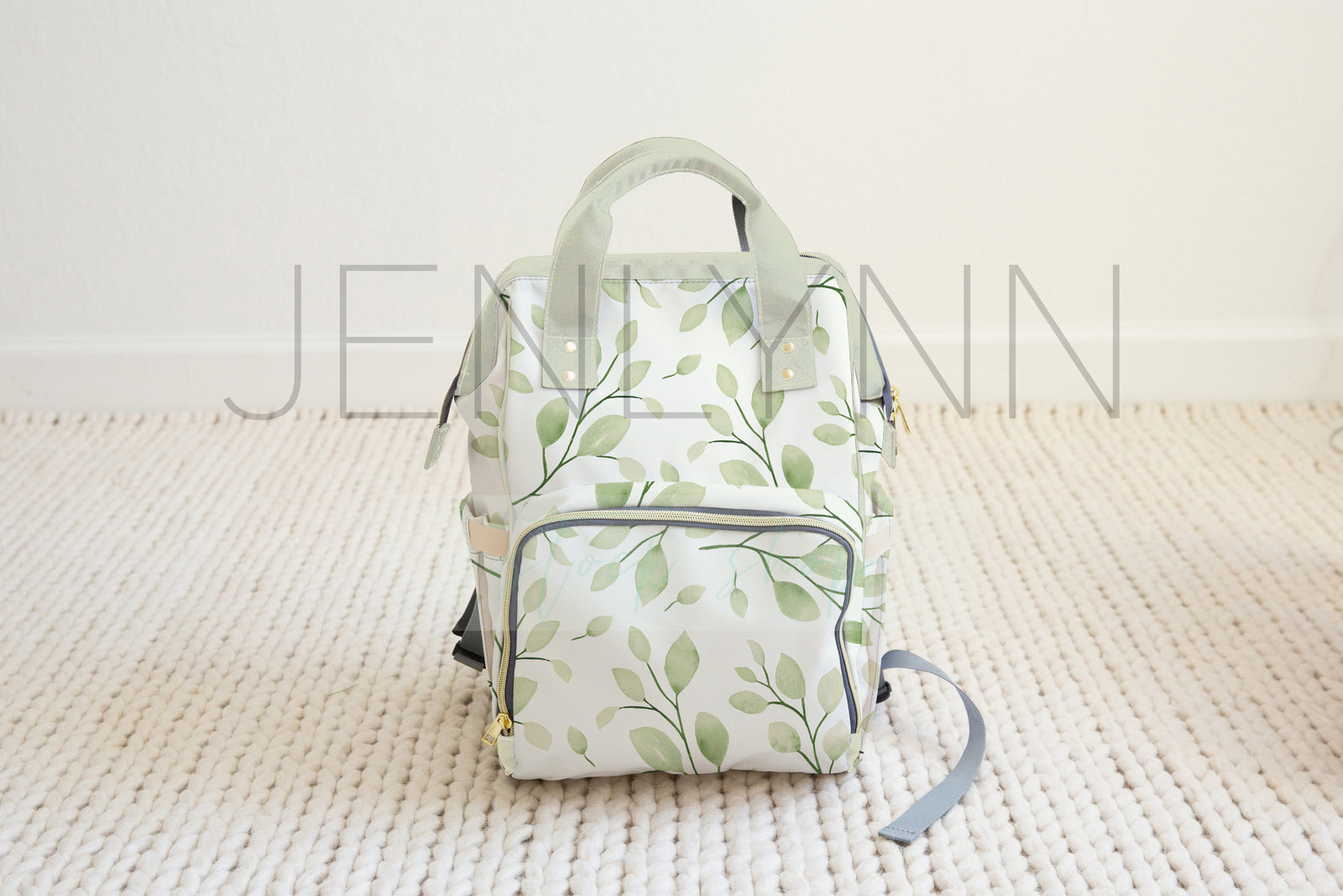 Custom Diaper Bag Backpack Mockup #21 PSD