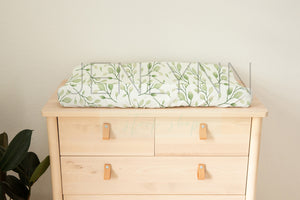 White Changing Pad Cover Mockup #7