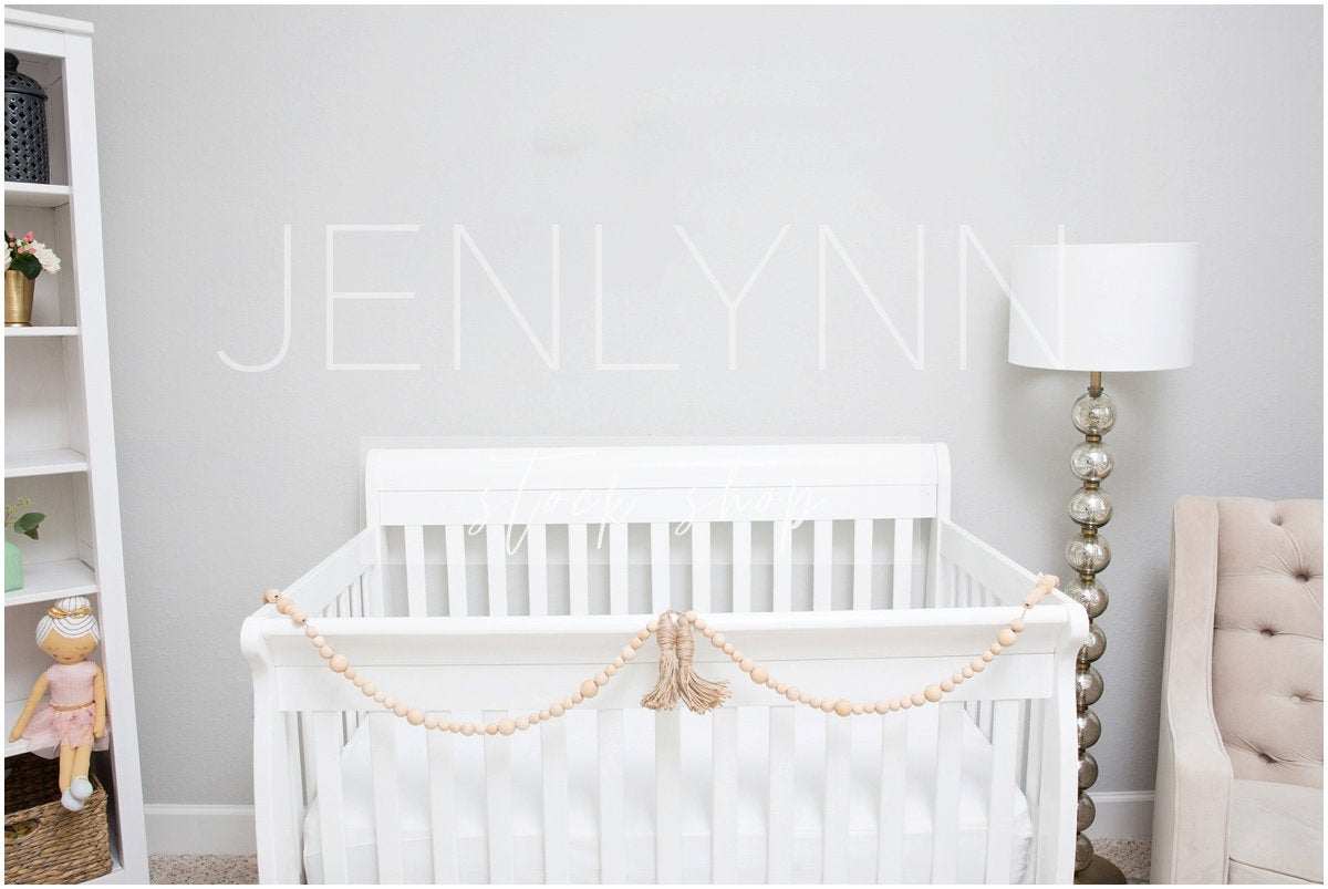 Boho Neutral Nursery Blank Wall #8