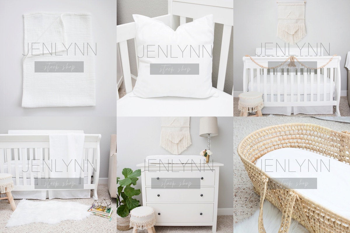 Boho Neutral Nursery Fabric Bundle JPG