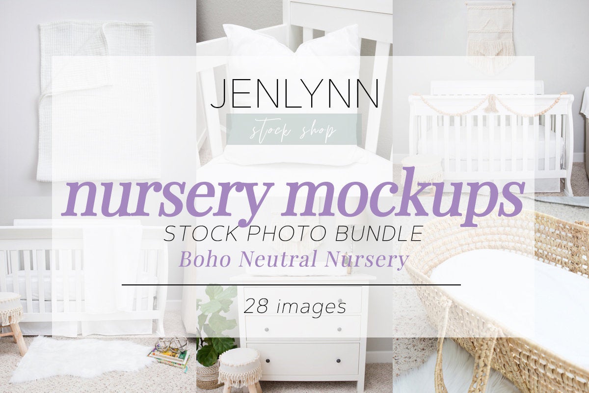 Boho Neutral Nursery Fabric Bundle JPG