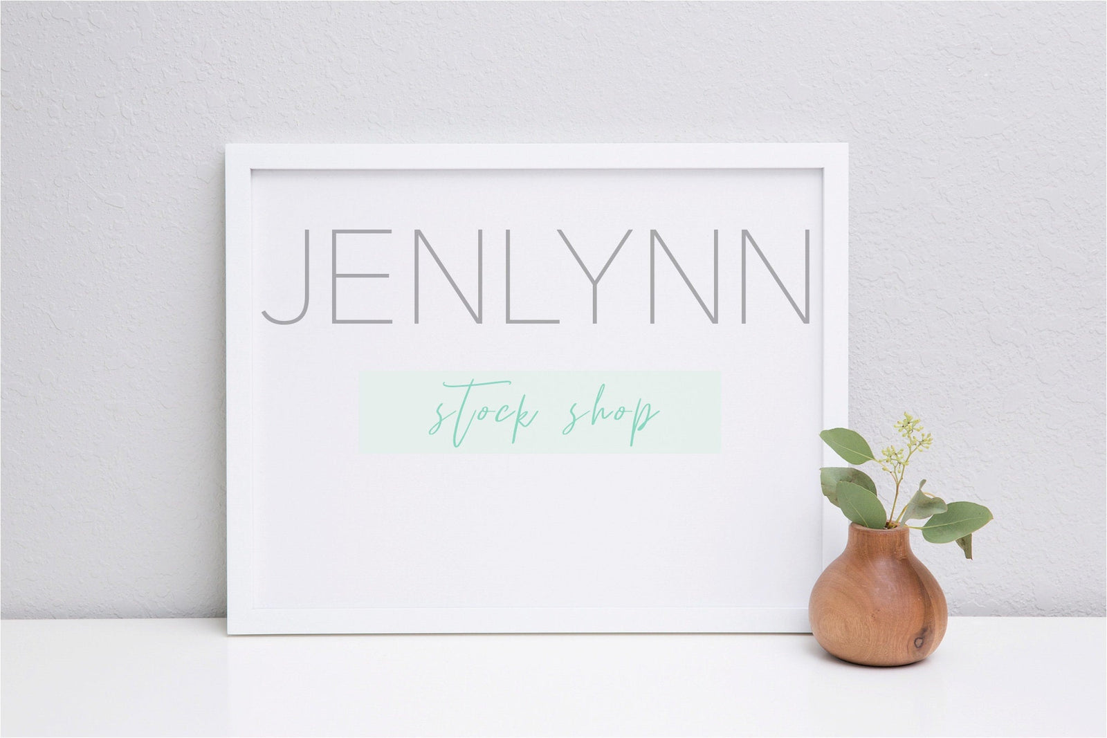 White Frame Mockup #28