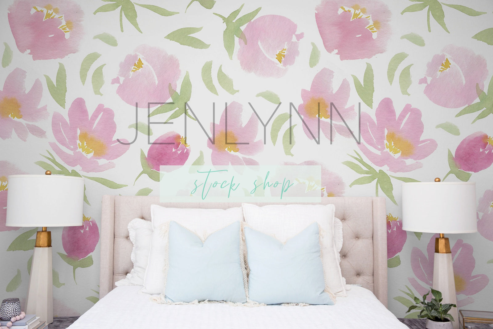 Wallpaper Mockup Blank Wall #6