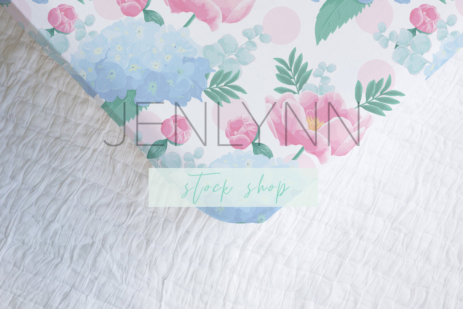 Crib Sheet Mockup Corner #2