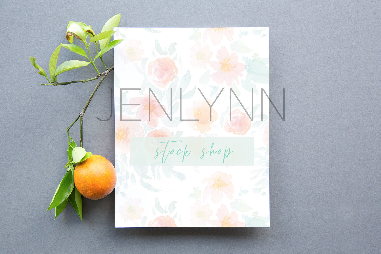 Citrus Poster Mockup #24