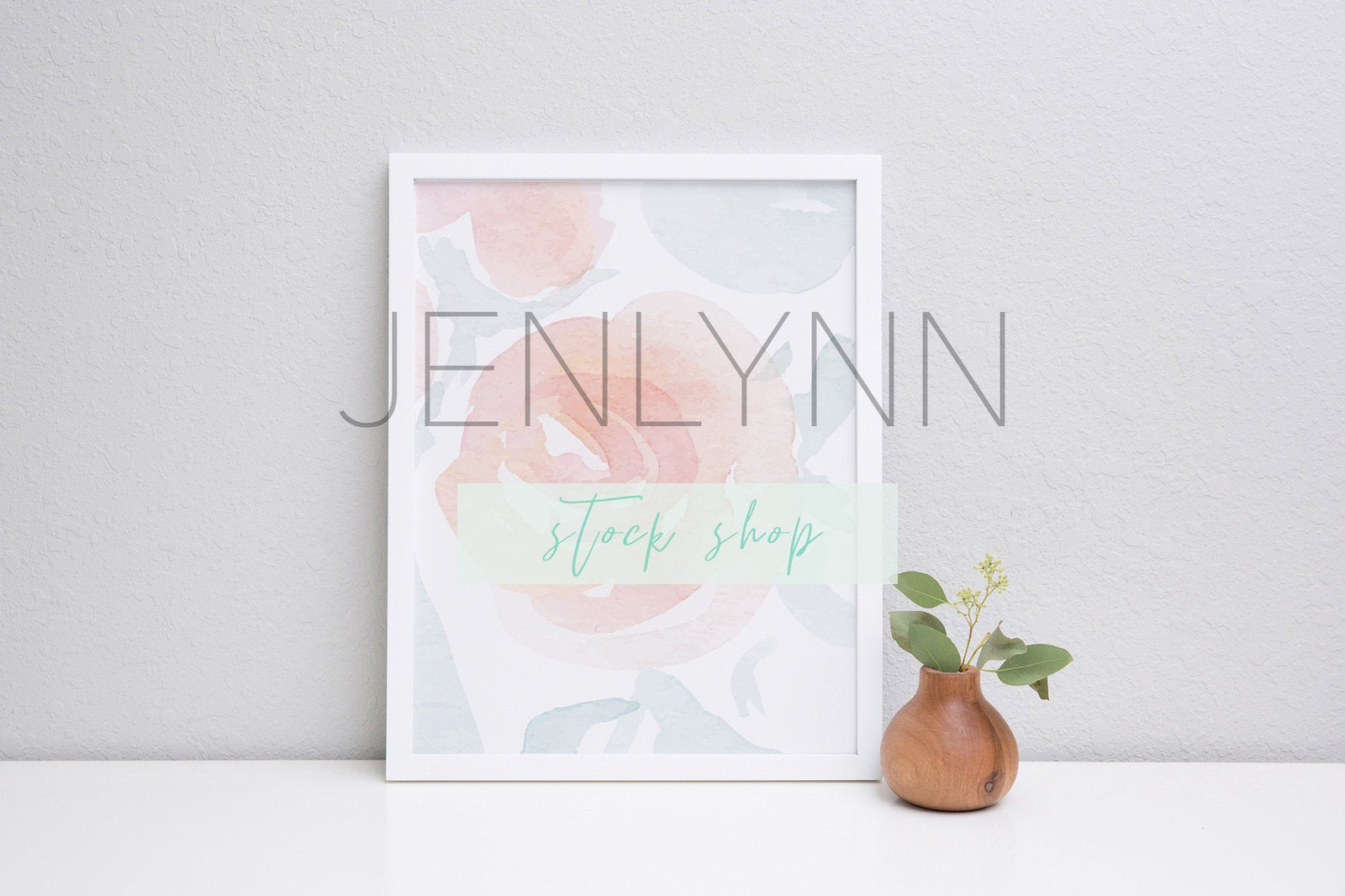 Empty White Frame Mockup #29