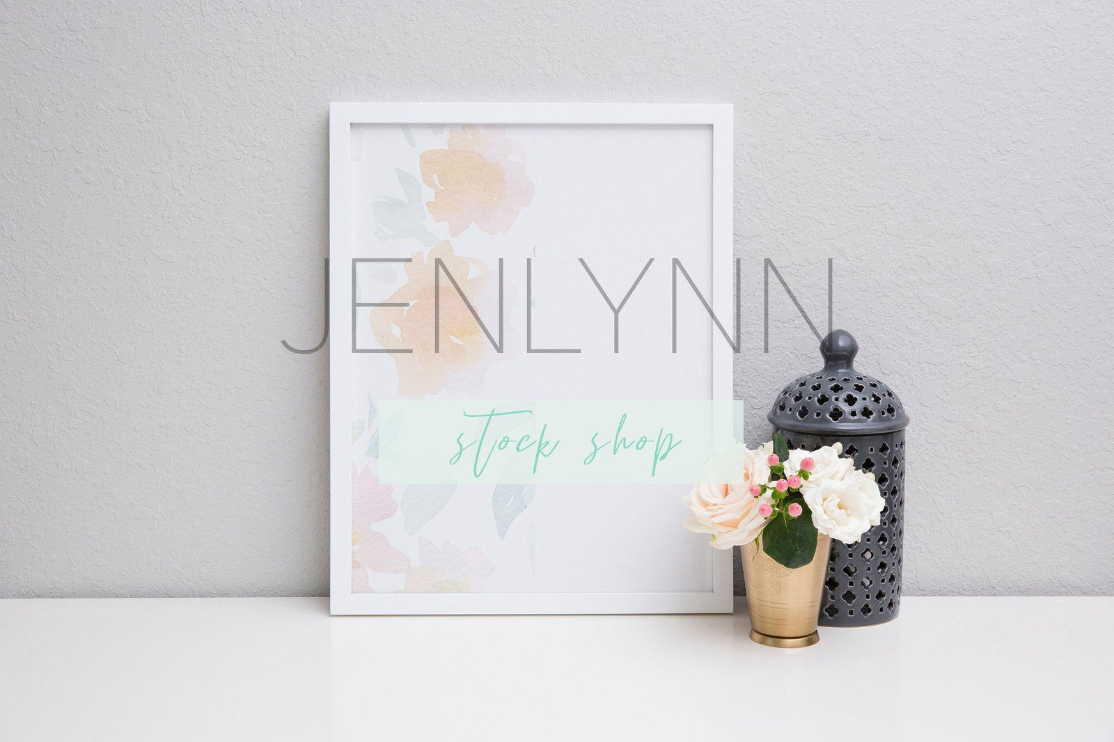 White Frame Mockup #29