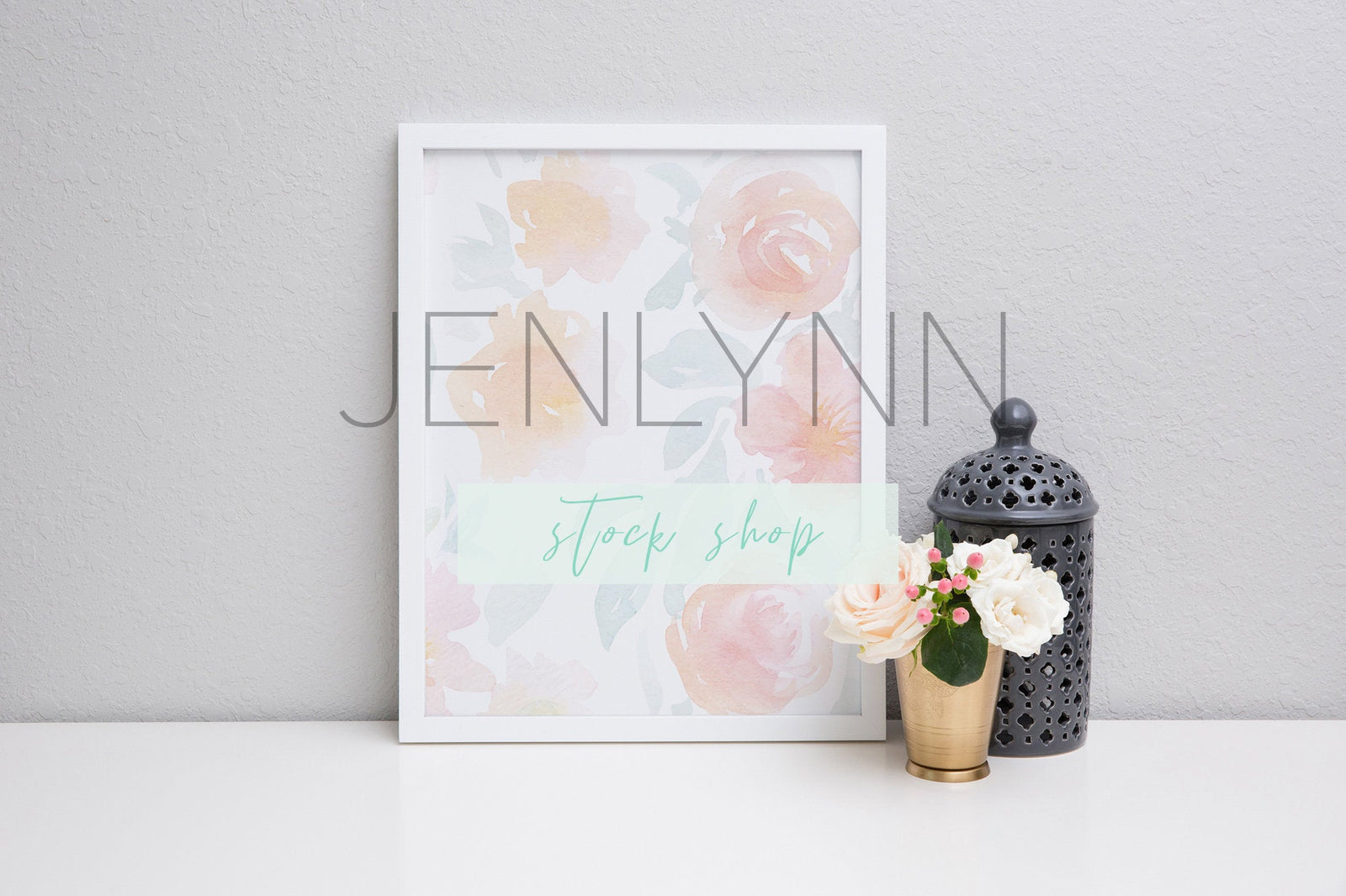 White Frame Mockup #29