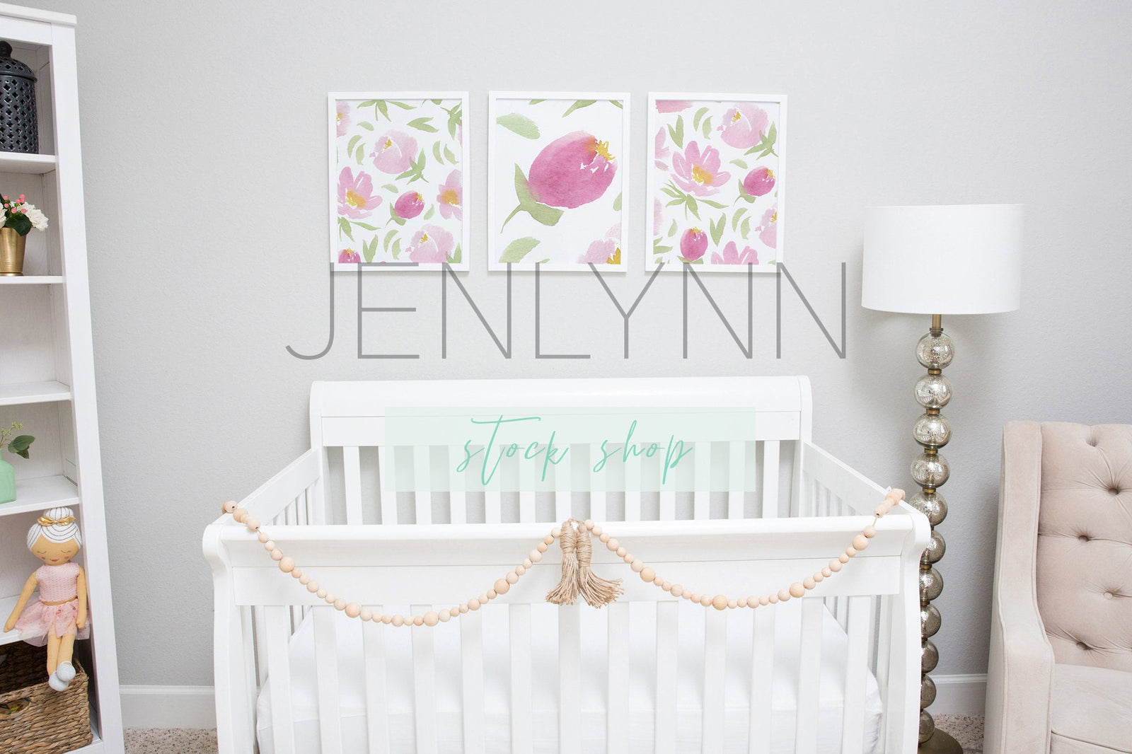 Nursery Frame Set of 3 Mockup #4