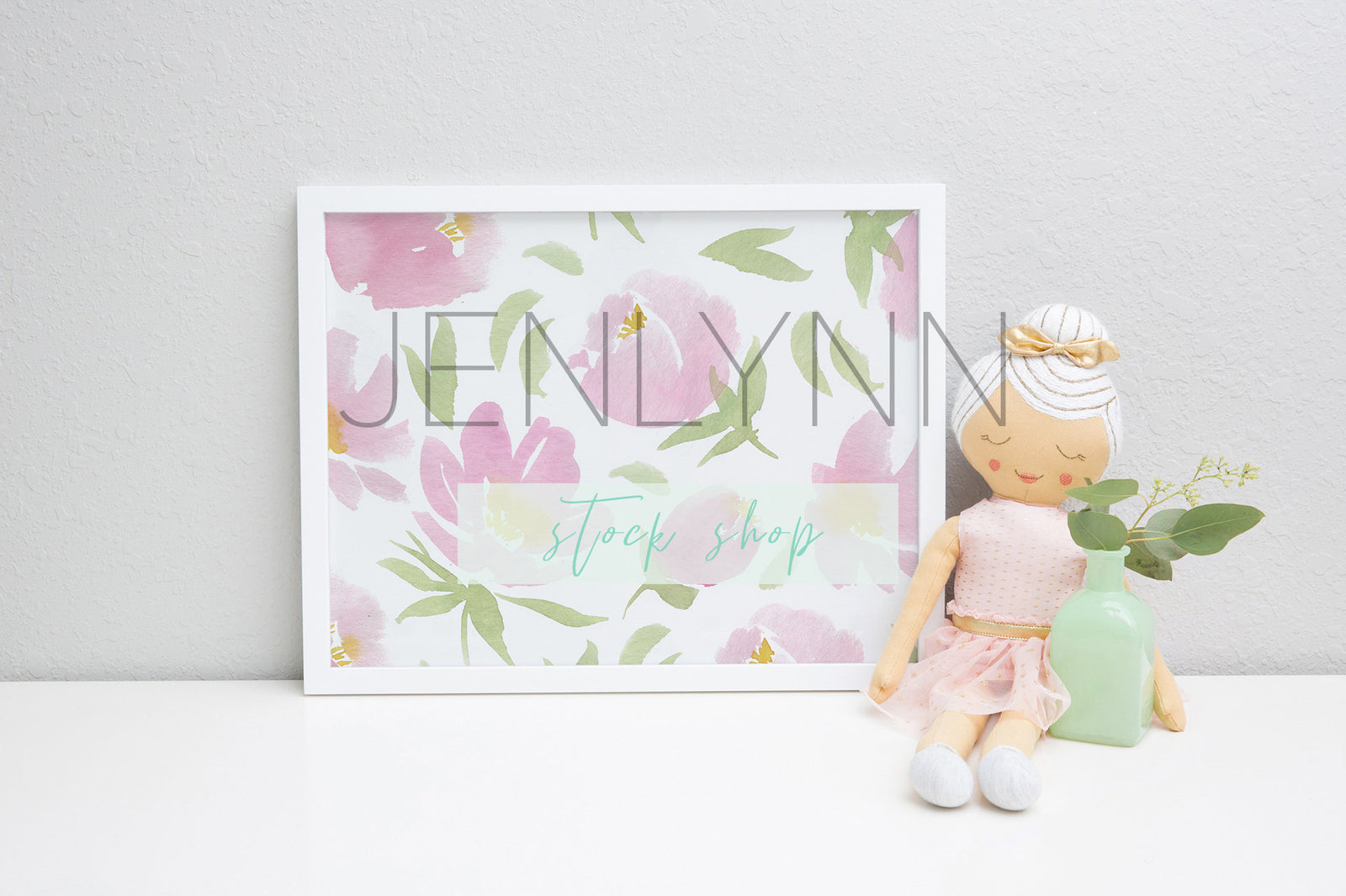 Nursery White Frame Mockup #24
