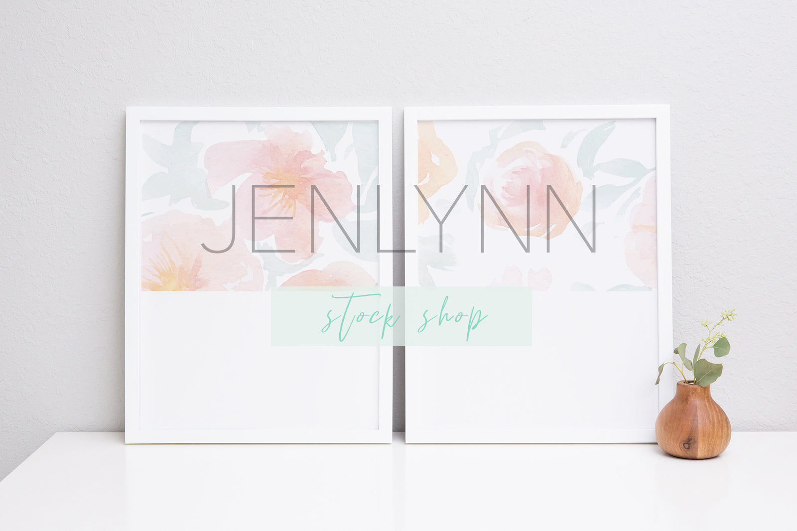 Two White Frame Mockups #35