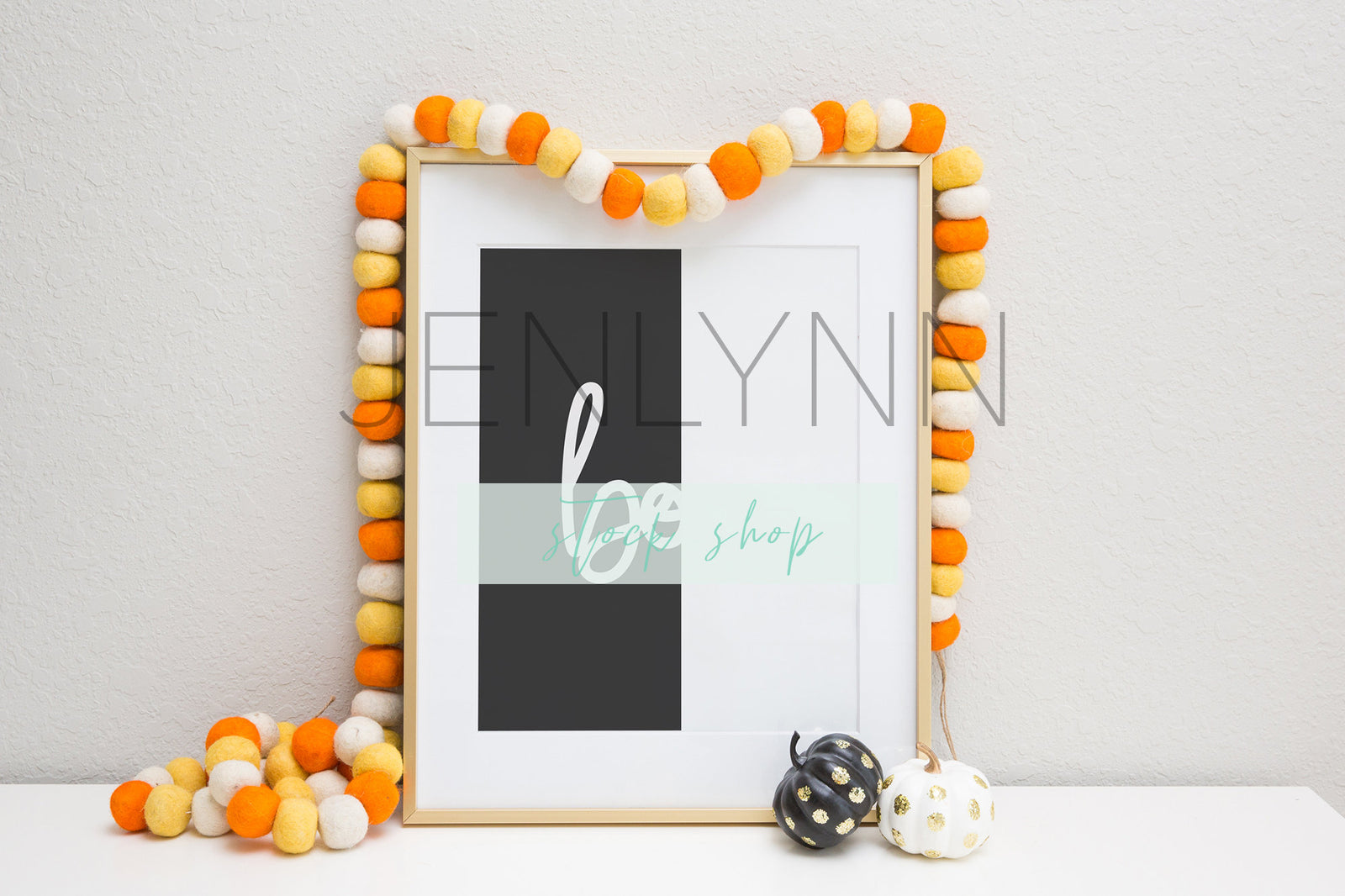 Halloween Frame Mockup #3