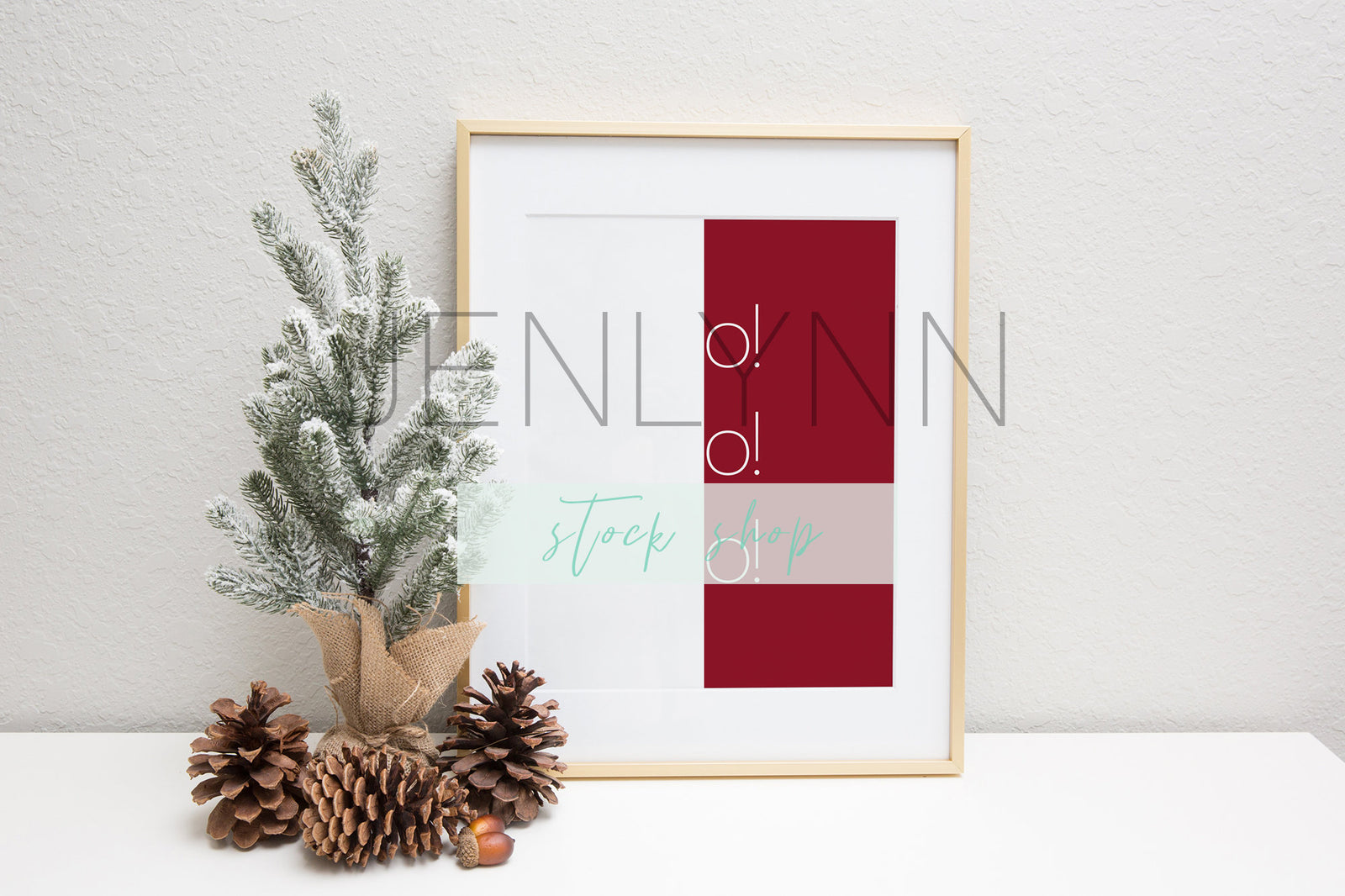 Christmas Frame Mockup #4
