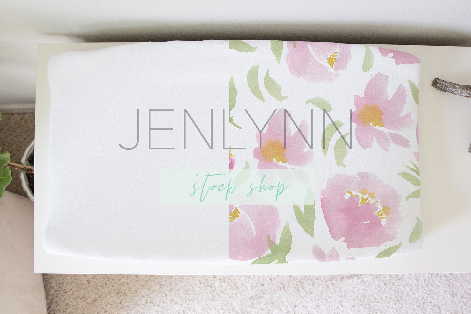 Changing Pad Cover Mockup #5