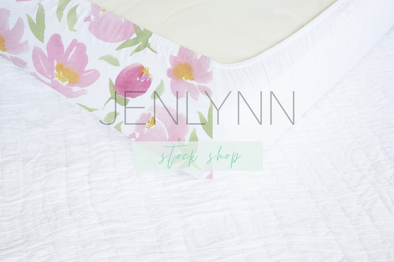 Crib Sheet Mockup Corner #3