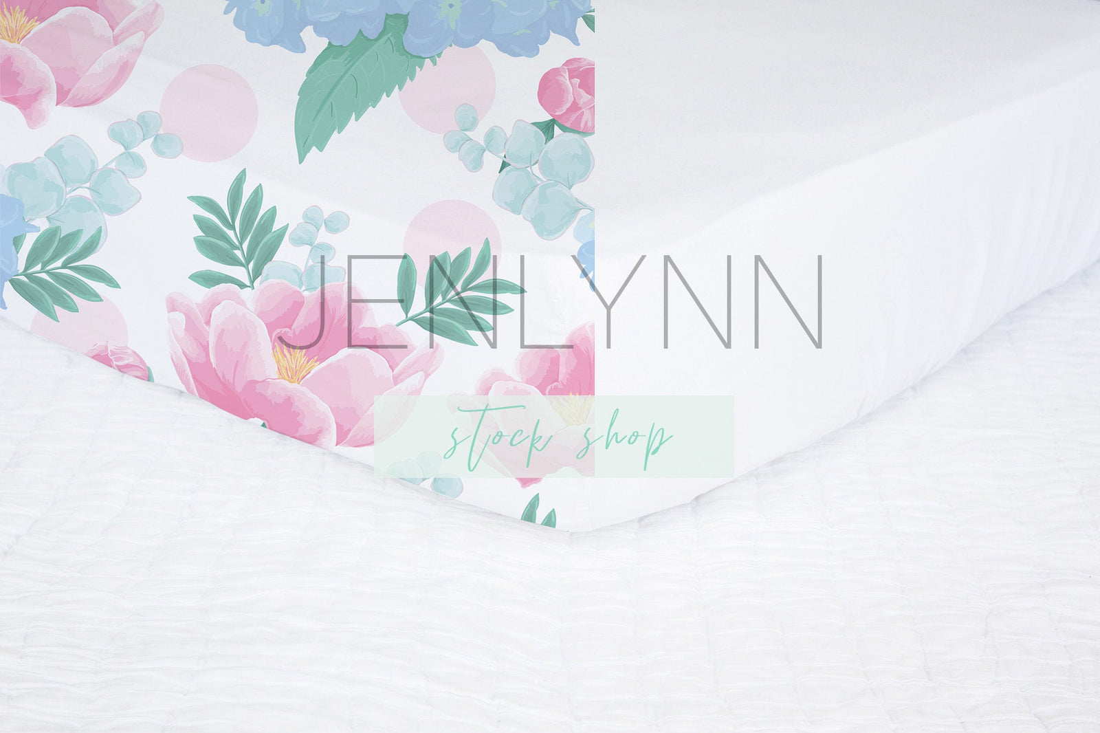 Crib Sheet Corner Mockup #4