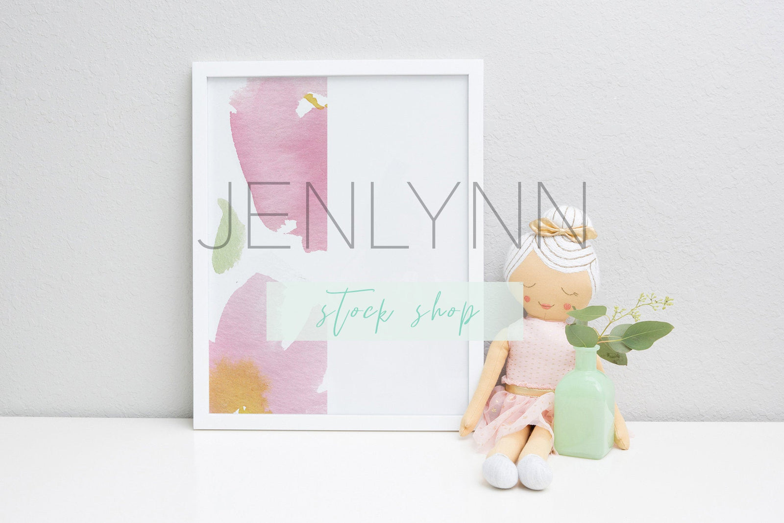 Nursery White Frame Mockup #23