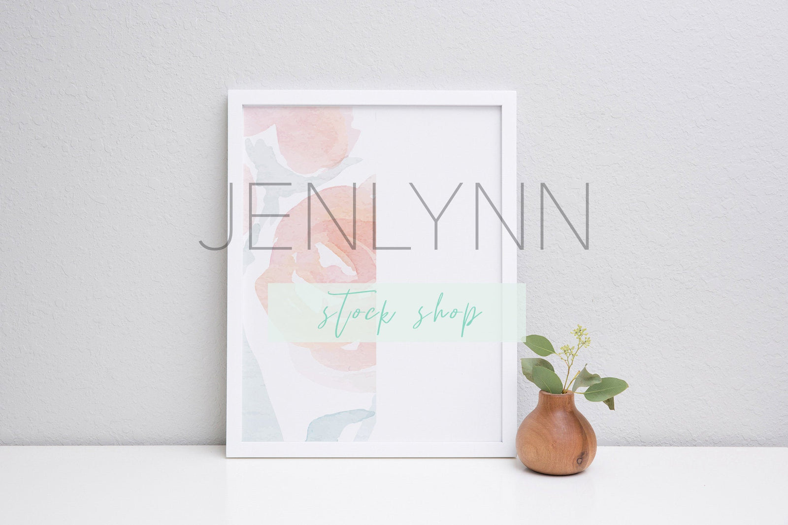 Empty White Frame Mockup #29