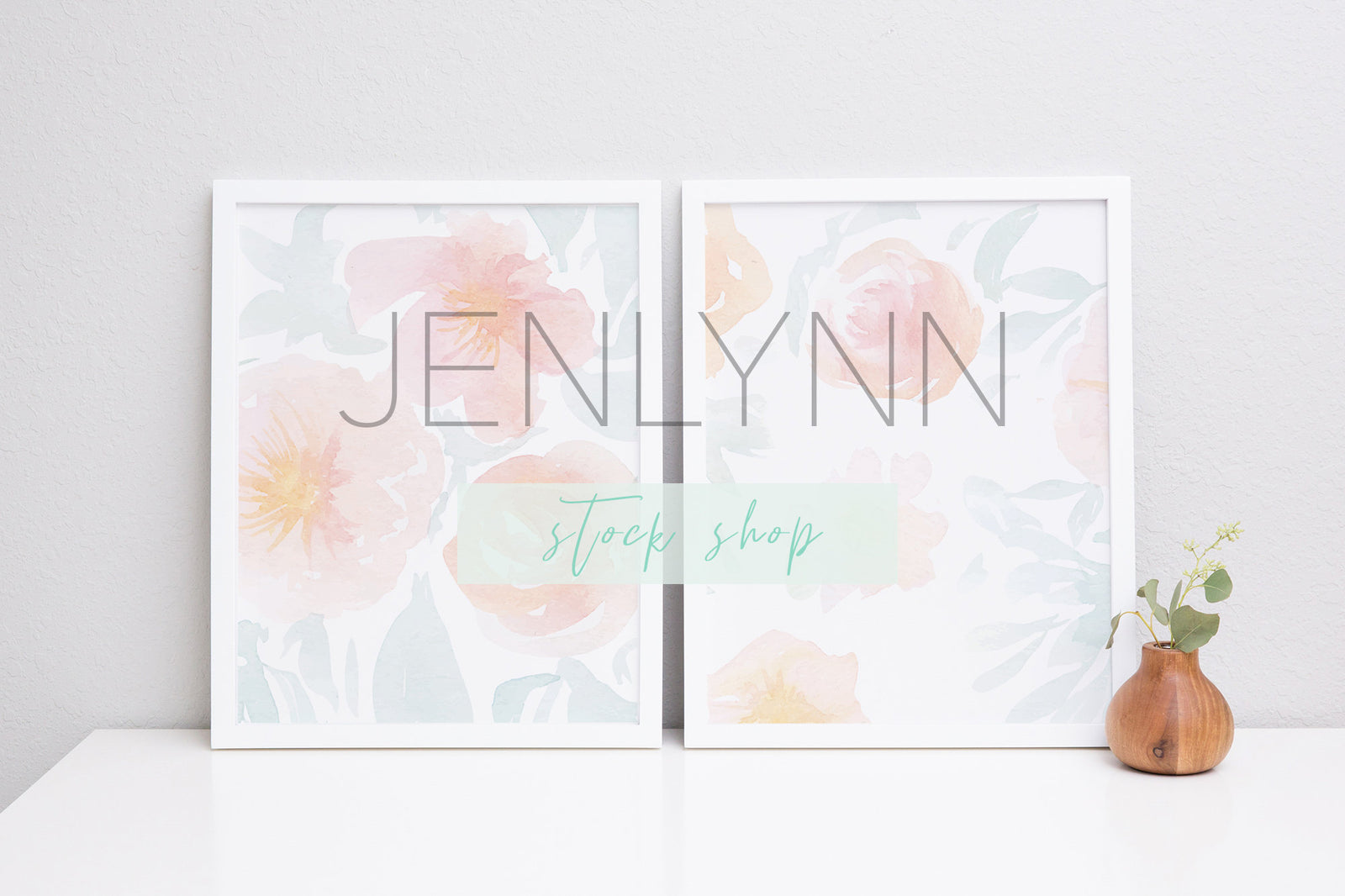 Two White Frame Mockups #35