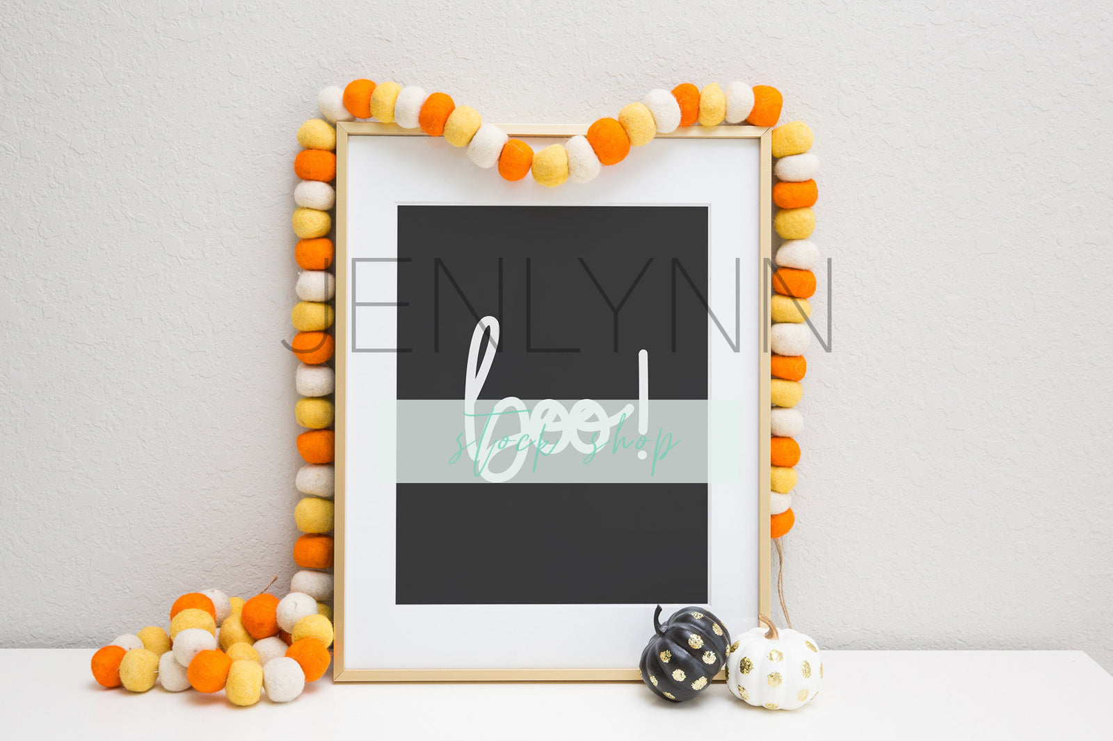 Halloween Frame Mockup #3