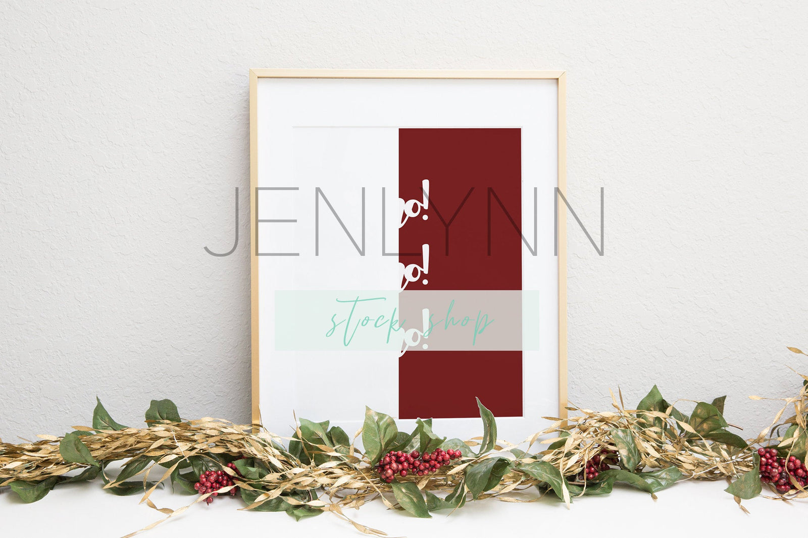 Christmas Frame Mockup #6