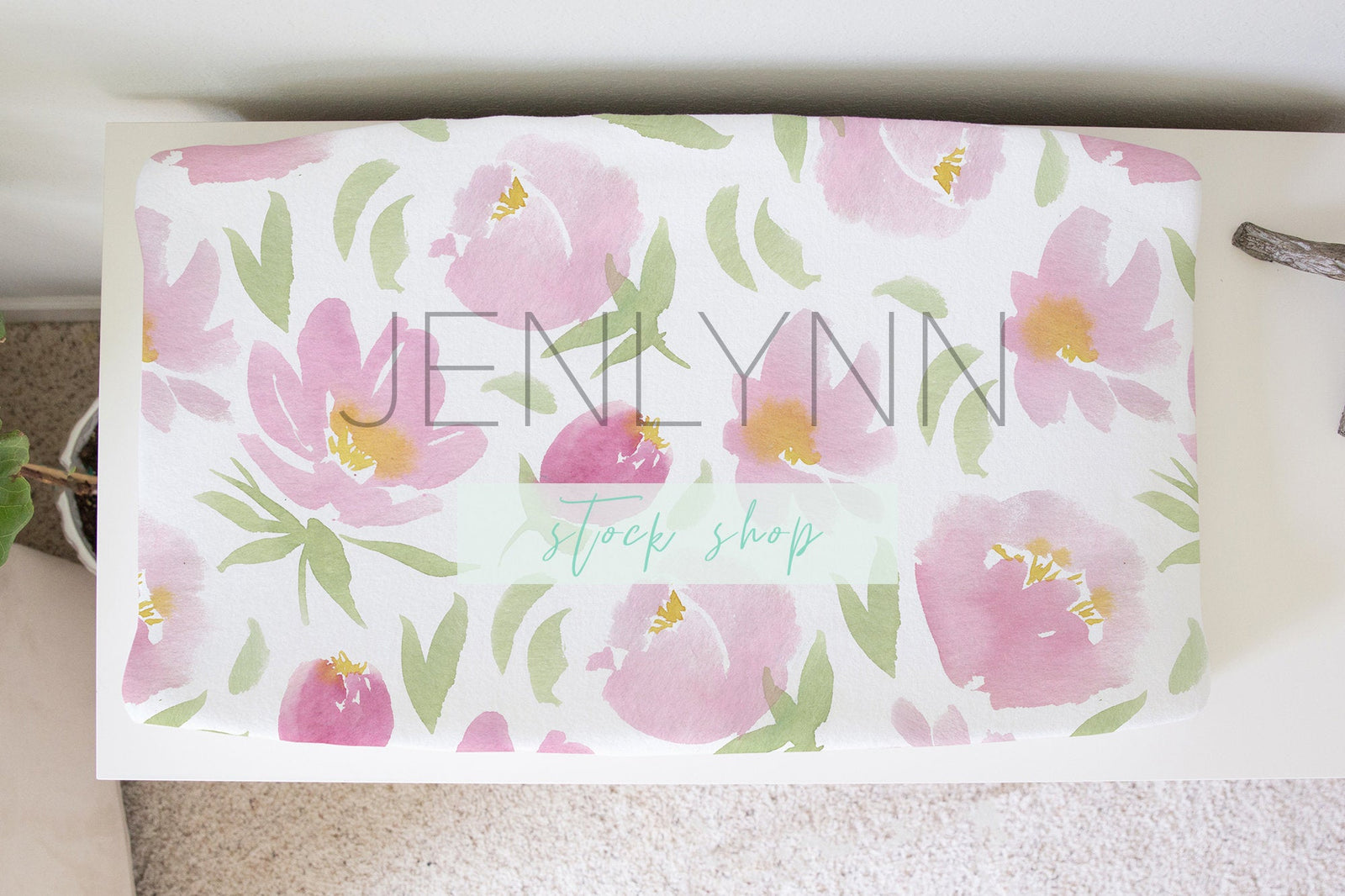 Changing Pad Cover Mockup #5