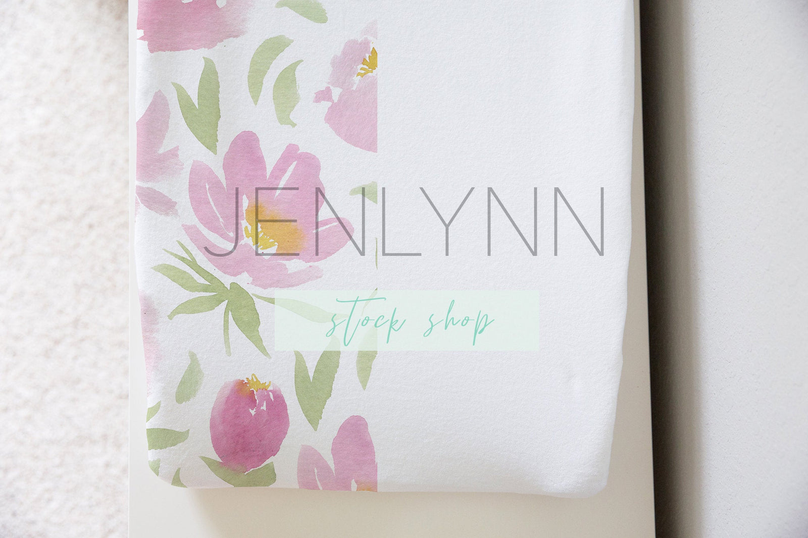 Changing Pad Cover Mockup #2