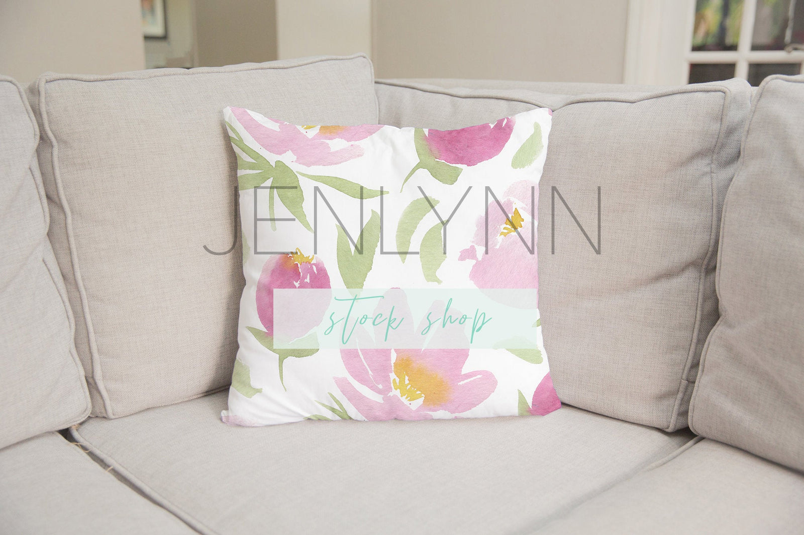 White Pillow Mockup #8