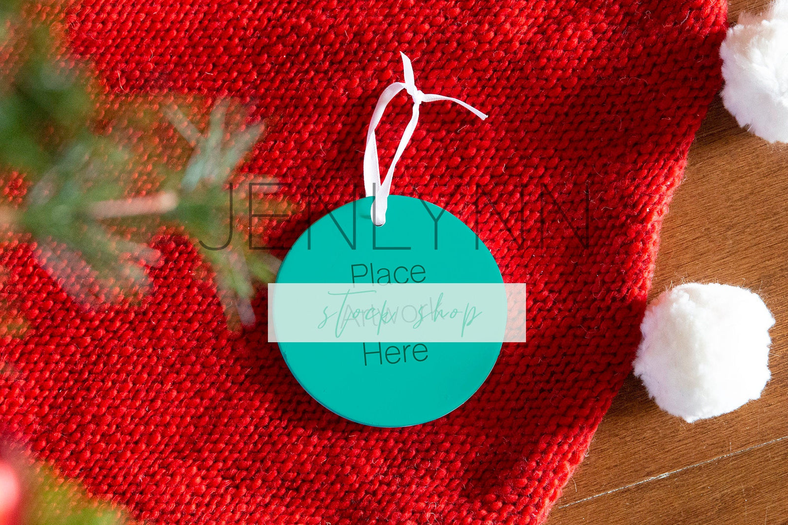 Christmas Ornament Mockup #1