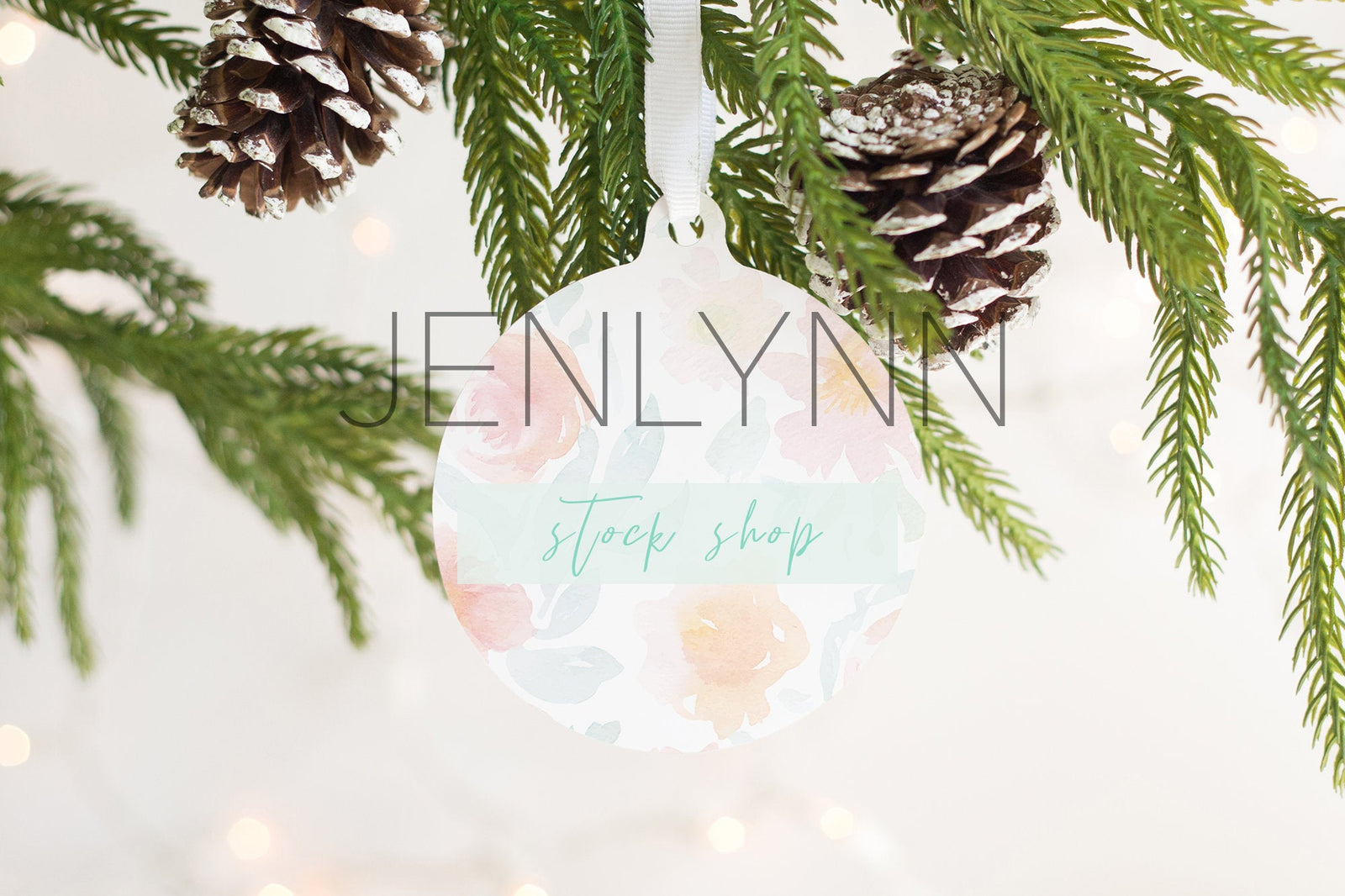 Metal Ornament Mockup #3