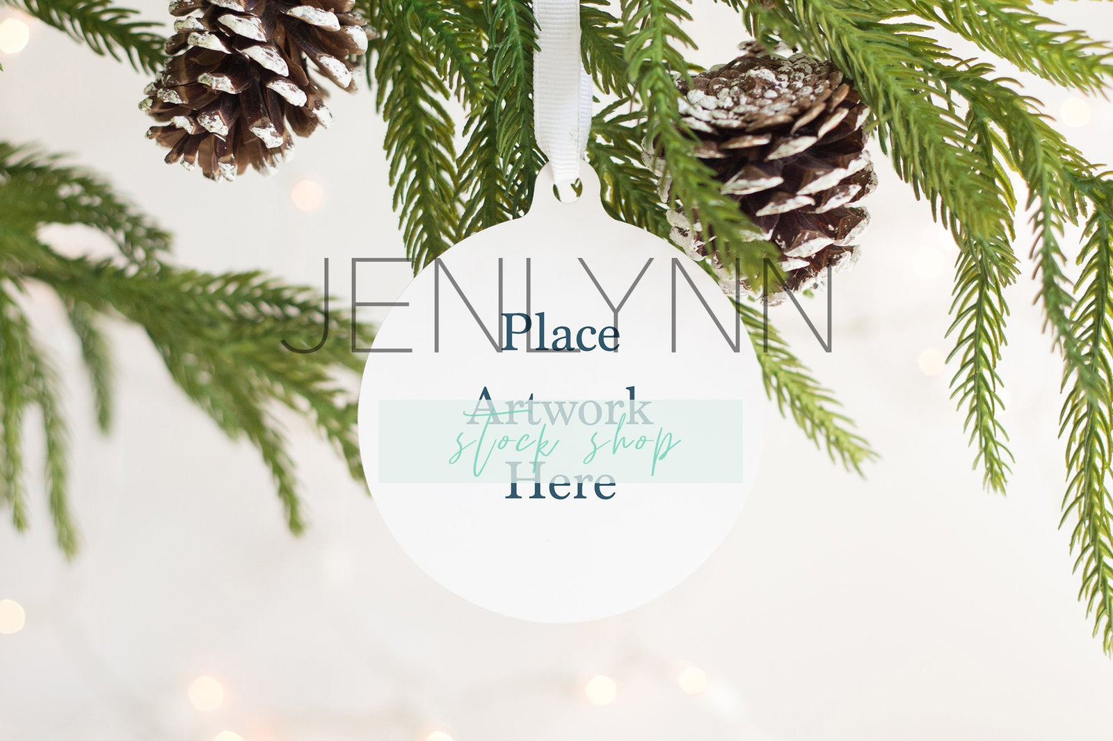 Metal Ornament Mockup #3