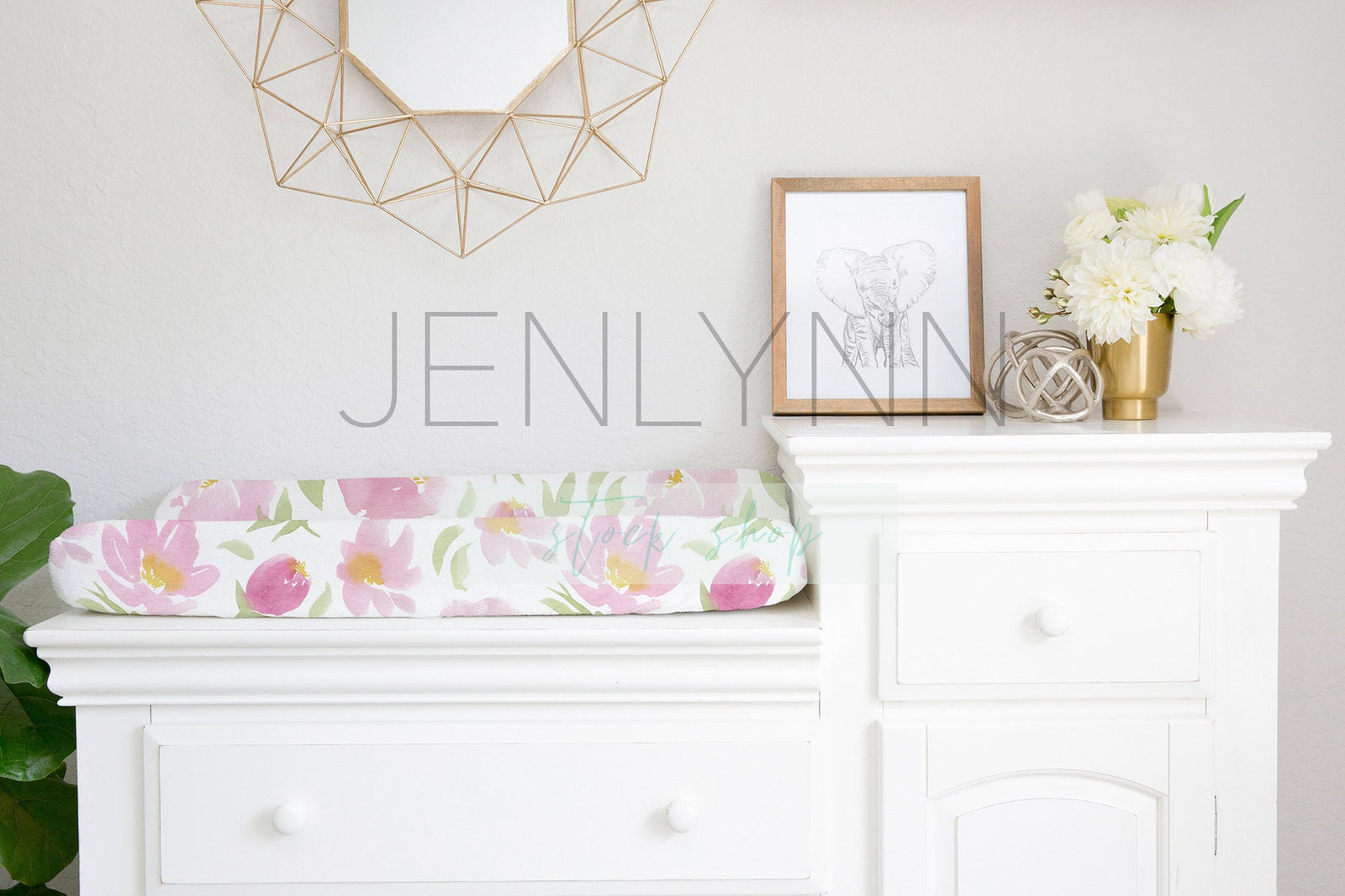 Changing Pad Cover Mockup #14