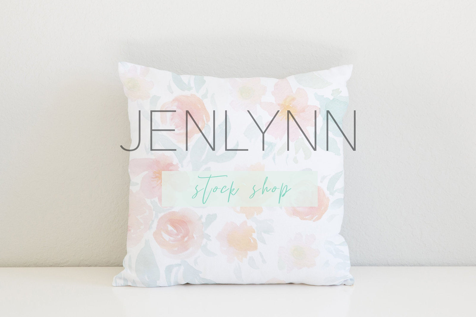 Square Pillow Mockup #4