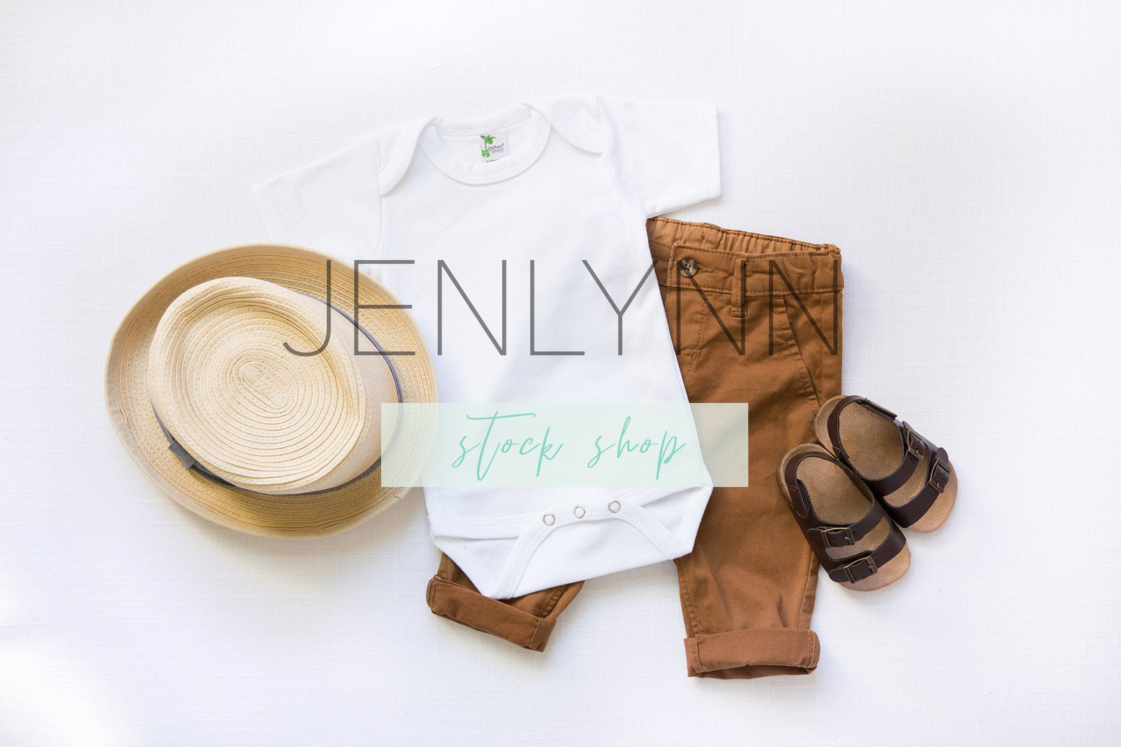 Boy Bodysuit Mockup #4