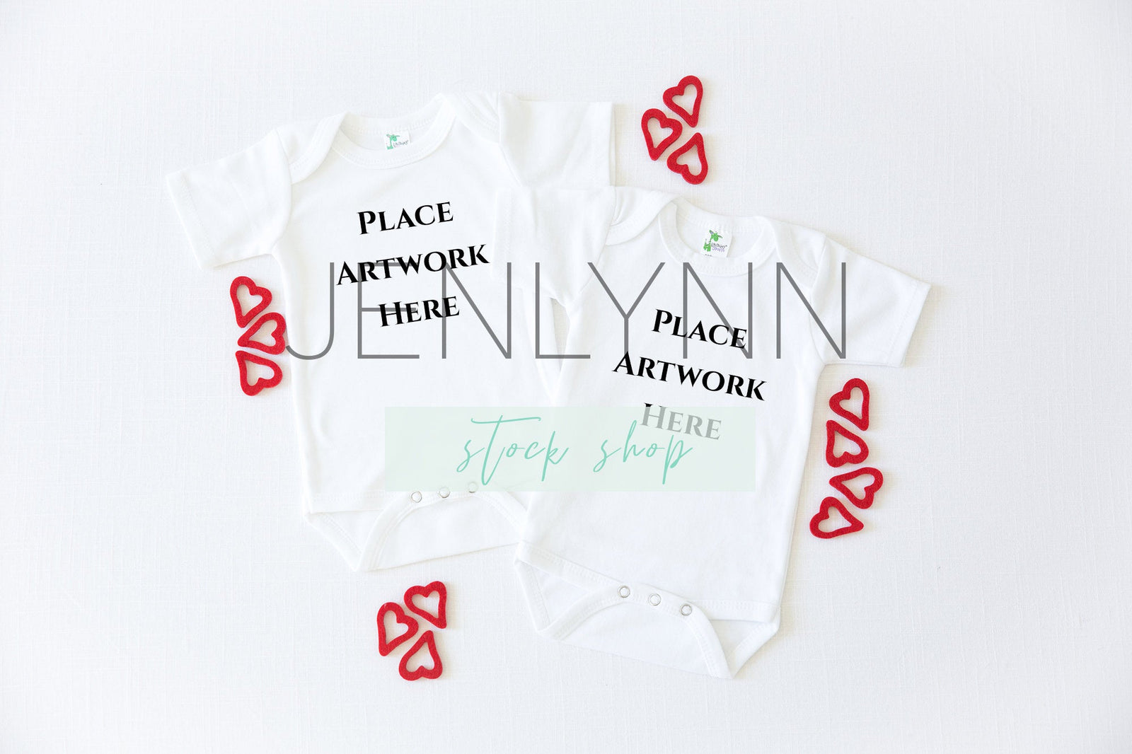 Twins Bodysuit Mockup #10