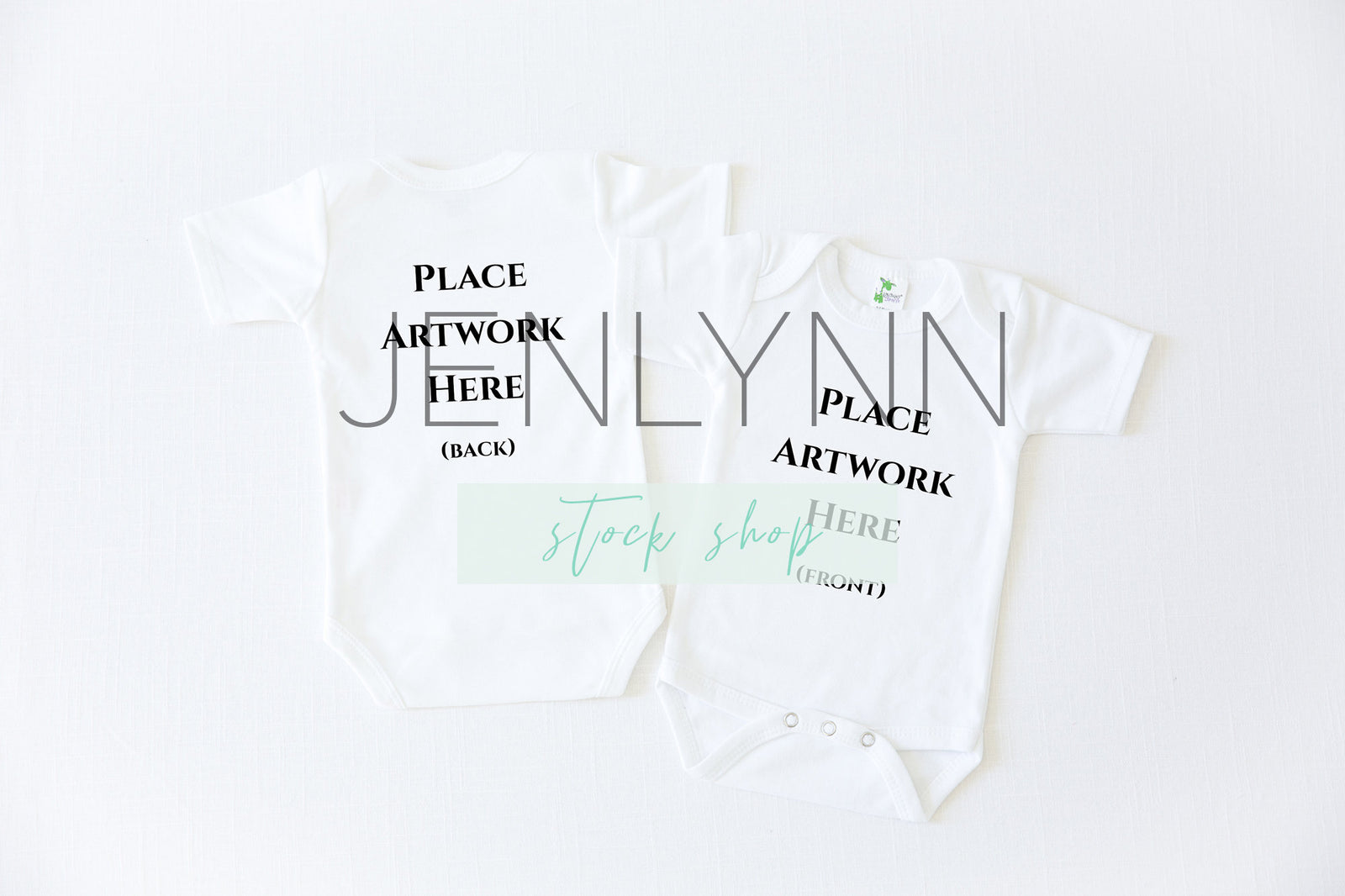 Twins Bodysuit Mockup #9