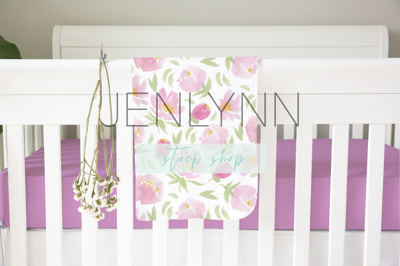 Baby Blanket & Crib Sheet #12