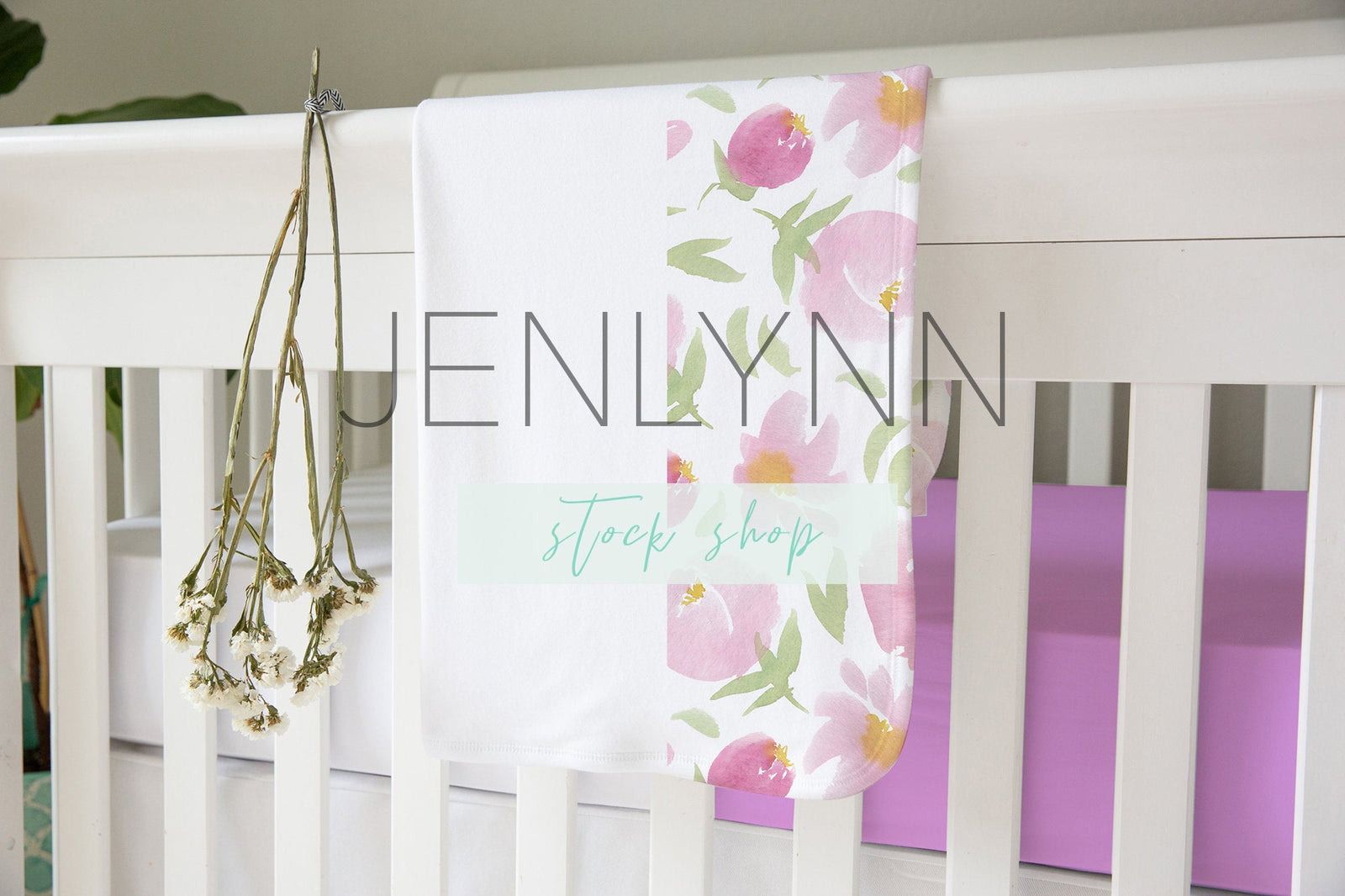 Baby Blanket & Crib Sheet #13