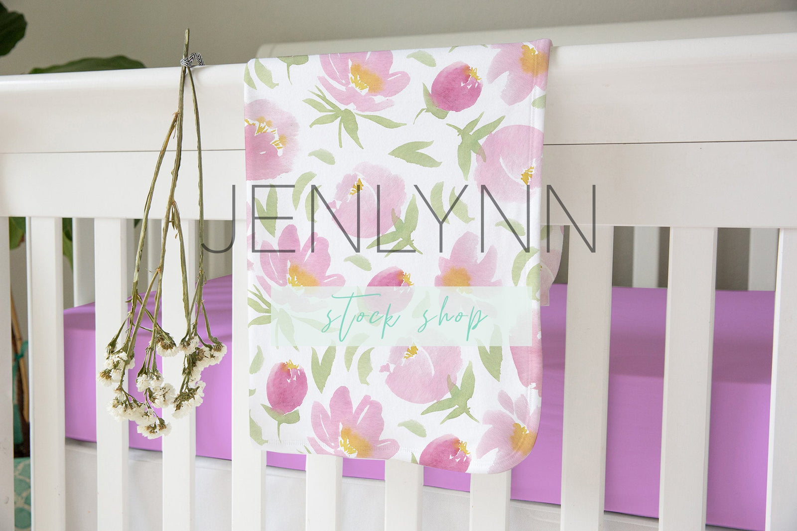 Baby Blanket & Crib Sheet #13