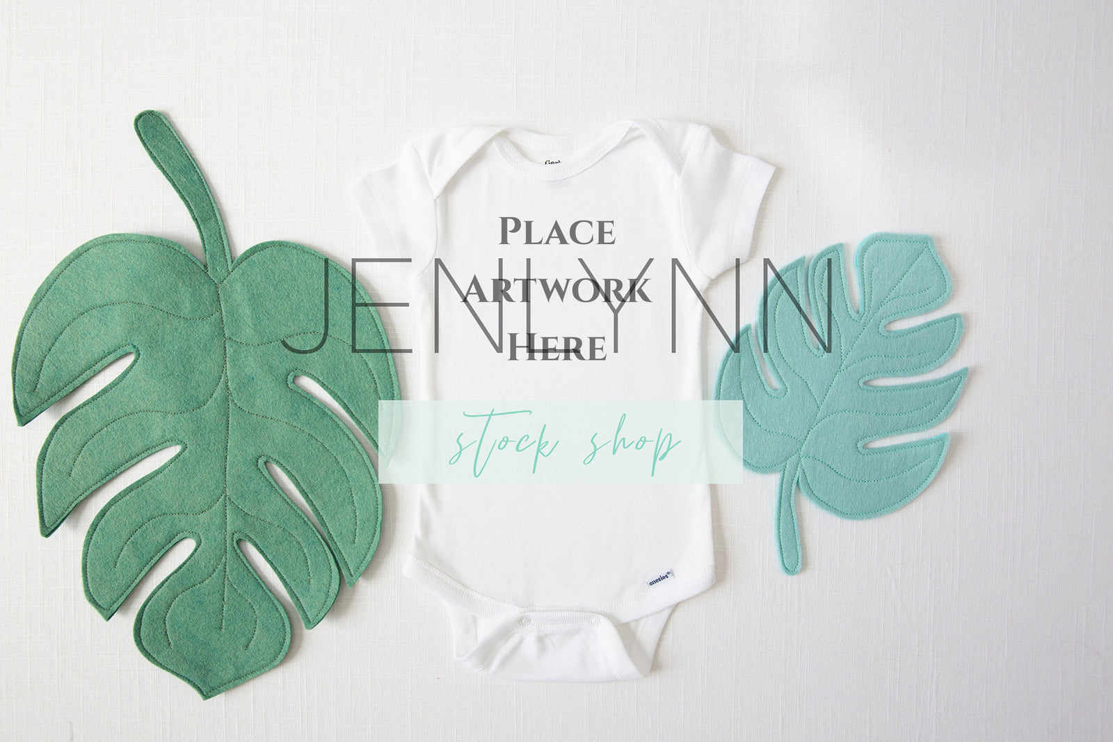 Onesie Mockup flatlay #17